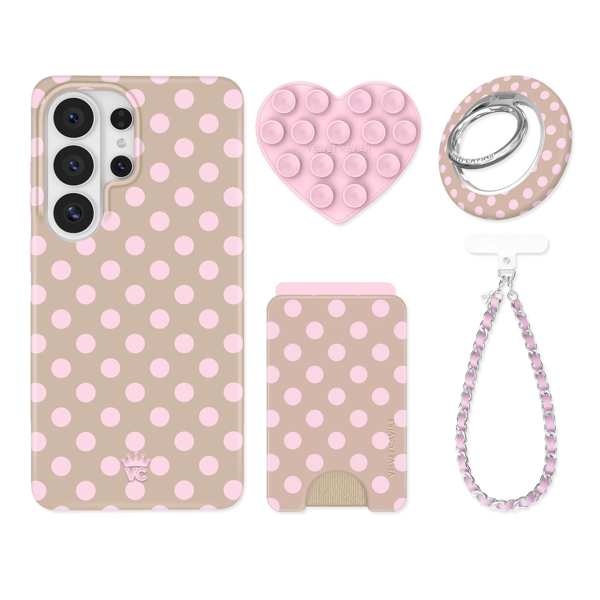 Brown Sugar Polka Dot Samsung Bundle Set - Image 13