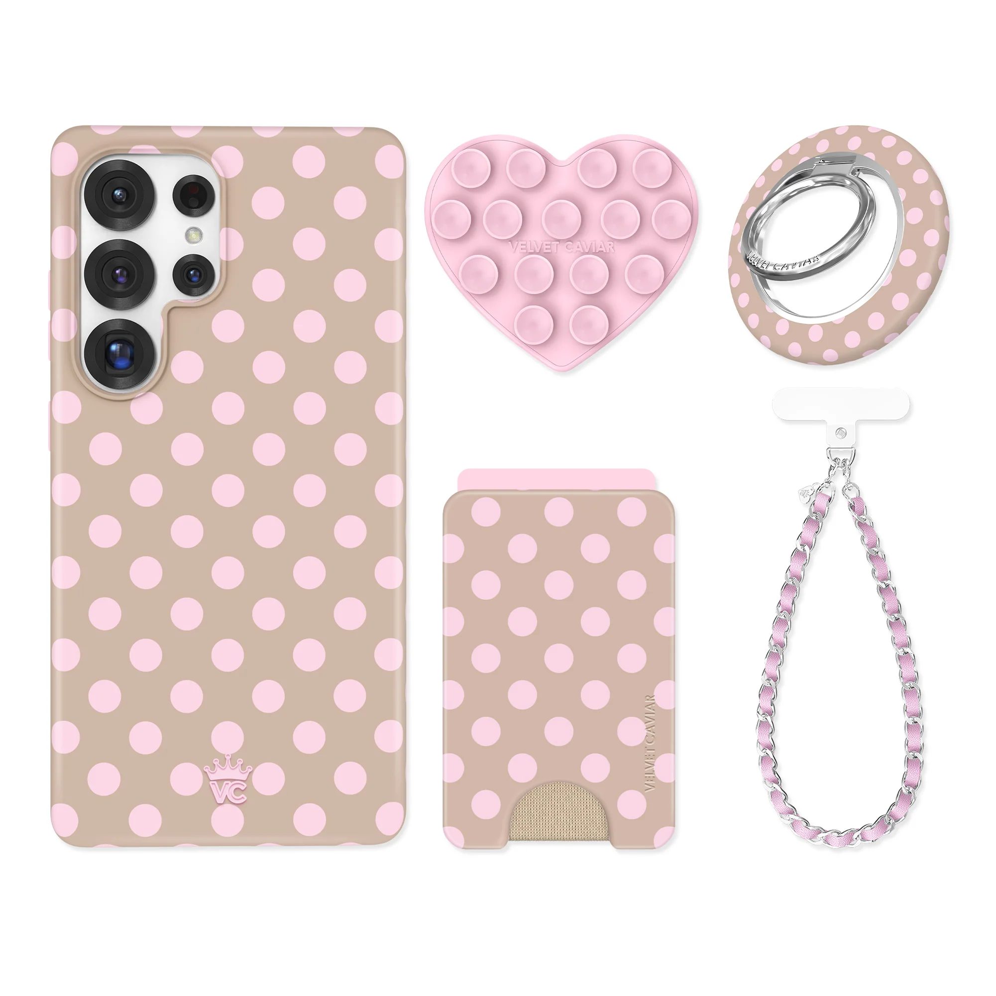 Brown Sugar Polka Dot Samsung Bundle Set - Image 31