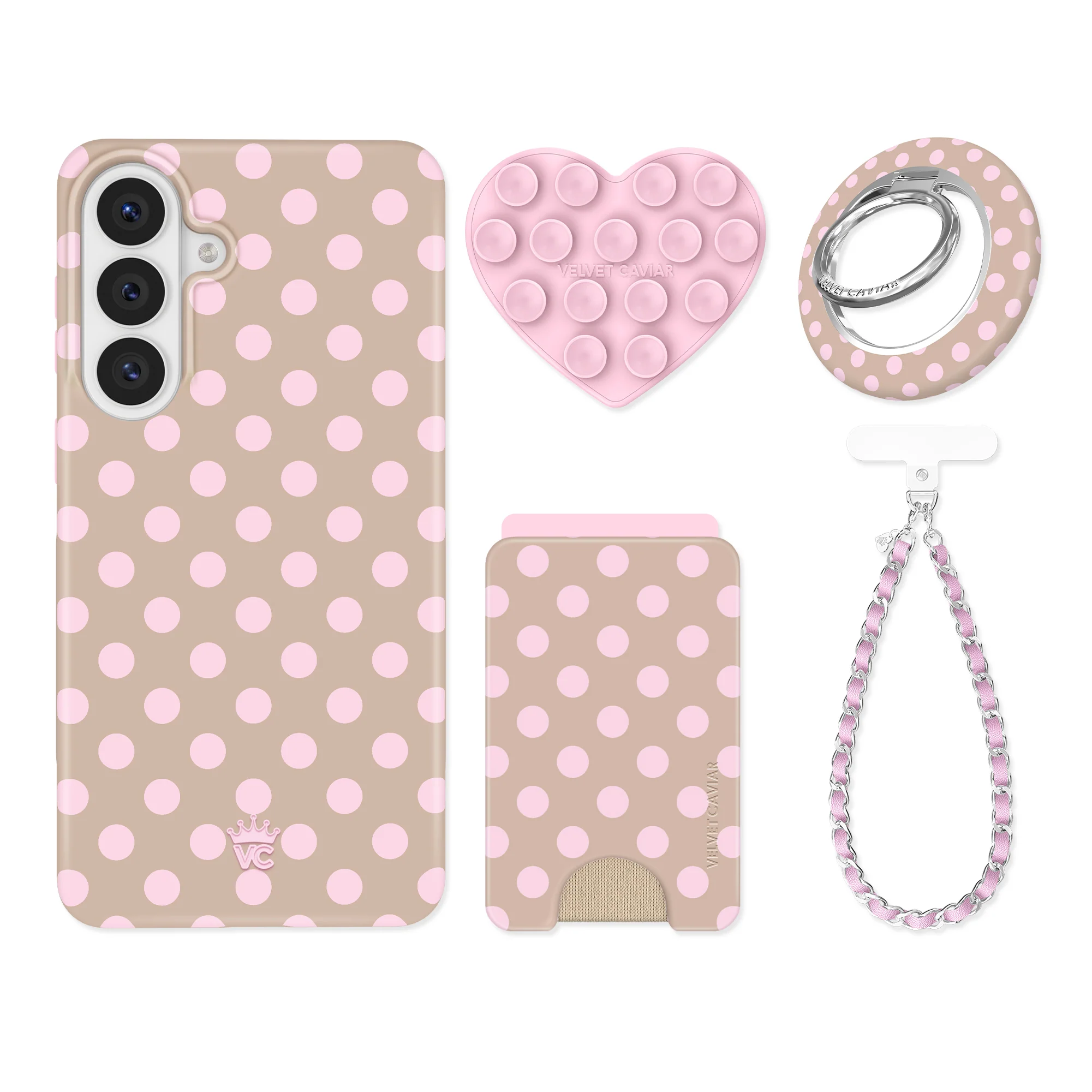 Brown Sugar Polka Dot Samsung Bundle Set - Image 7