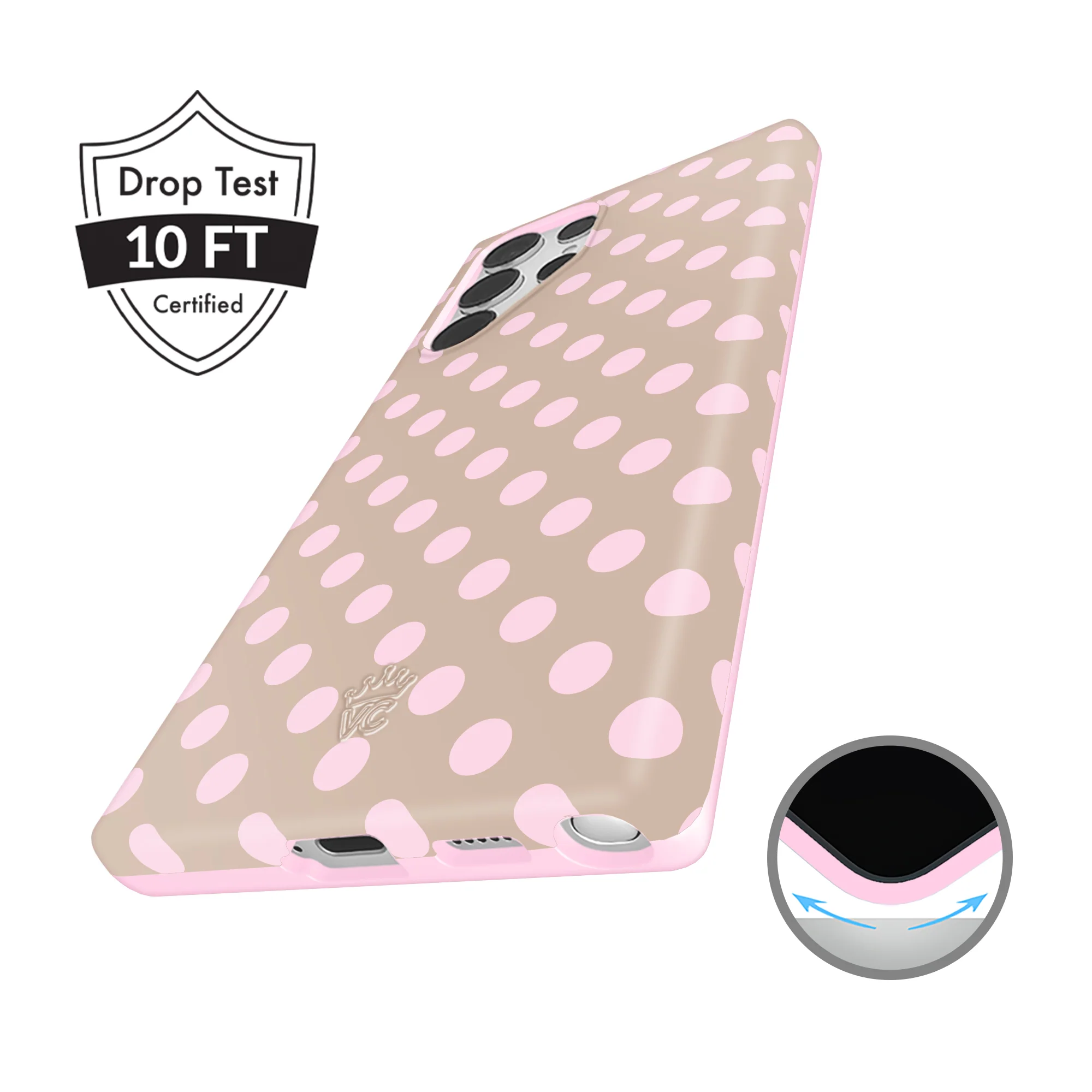 Brown Sugar Polka Dot Samsung Case - Image 12
