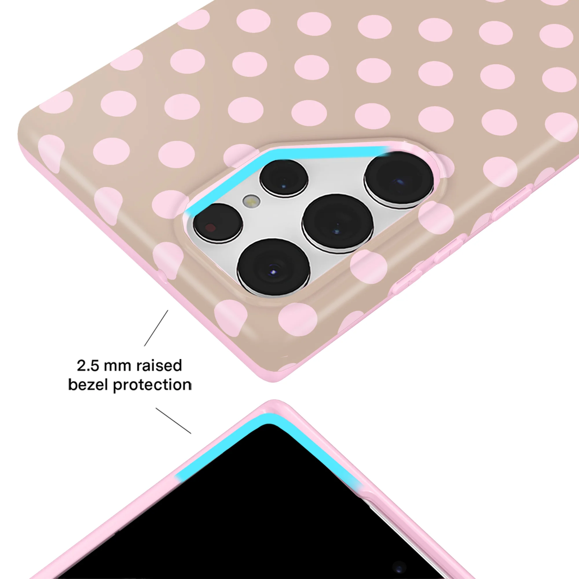 Brown Sugar Polka Dot Samsung Case - Image 13