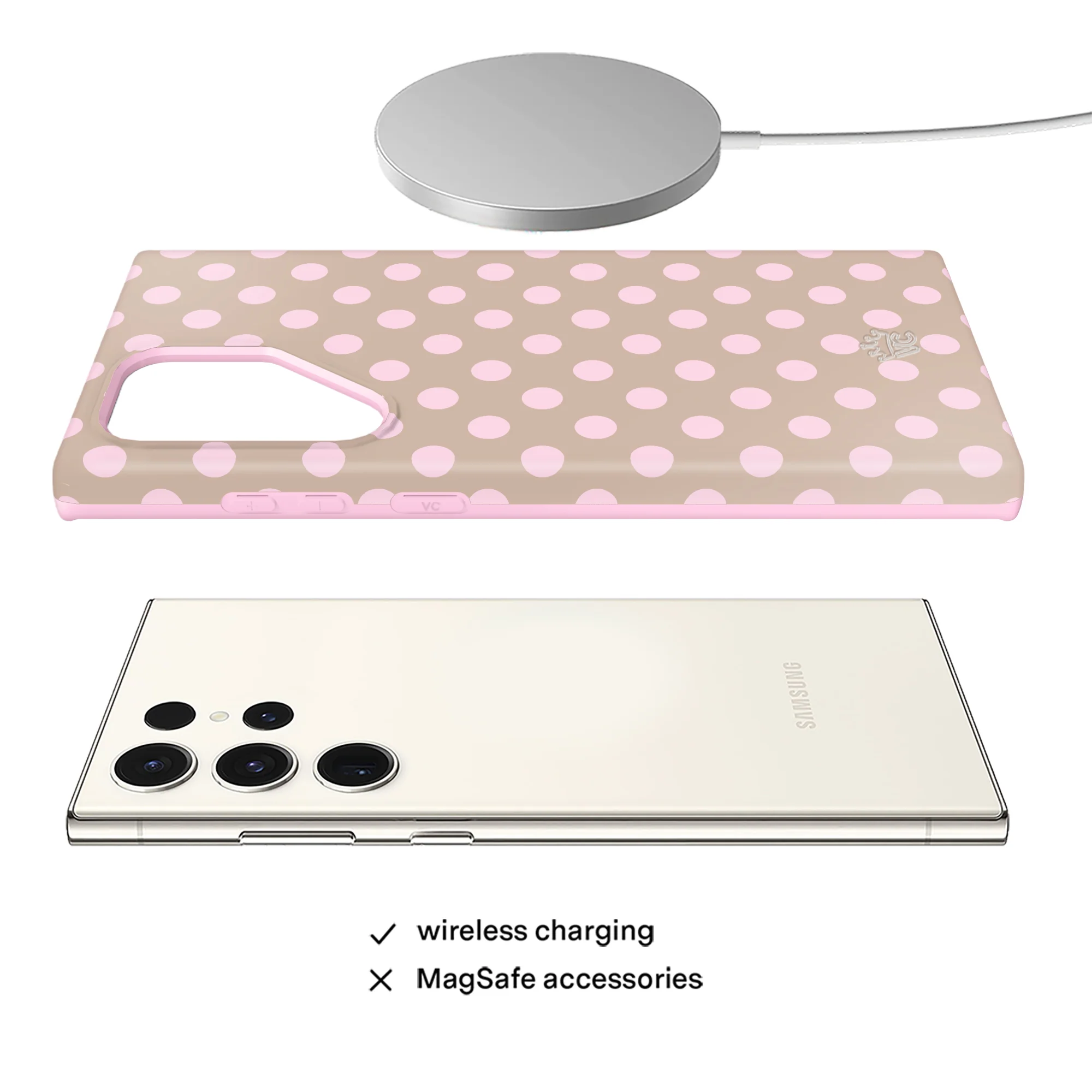 Brown Sugar Polka Dot Samsung Case - Image 14