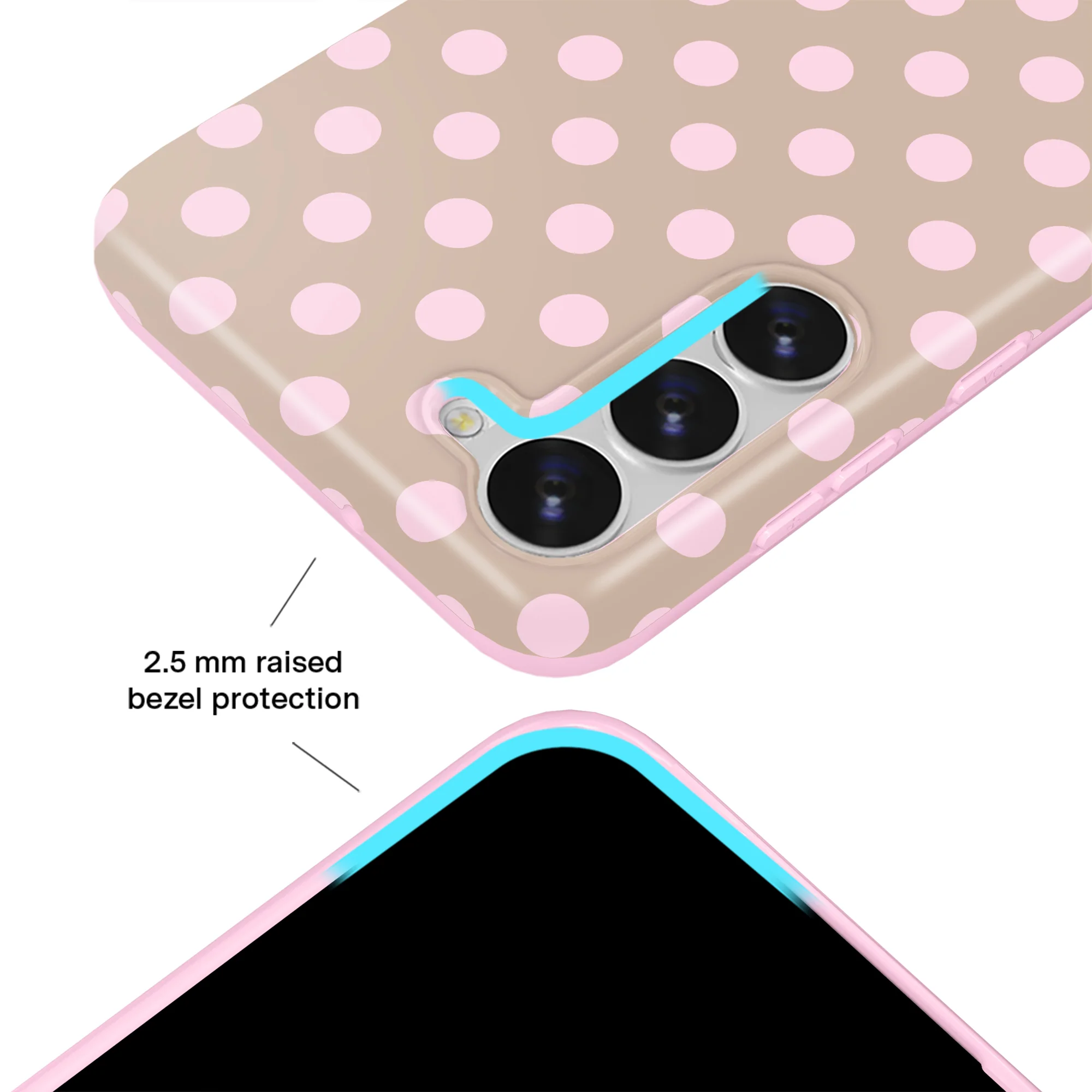 Brown Sugar Polka Dot Samsung Case - Image 23
