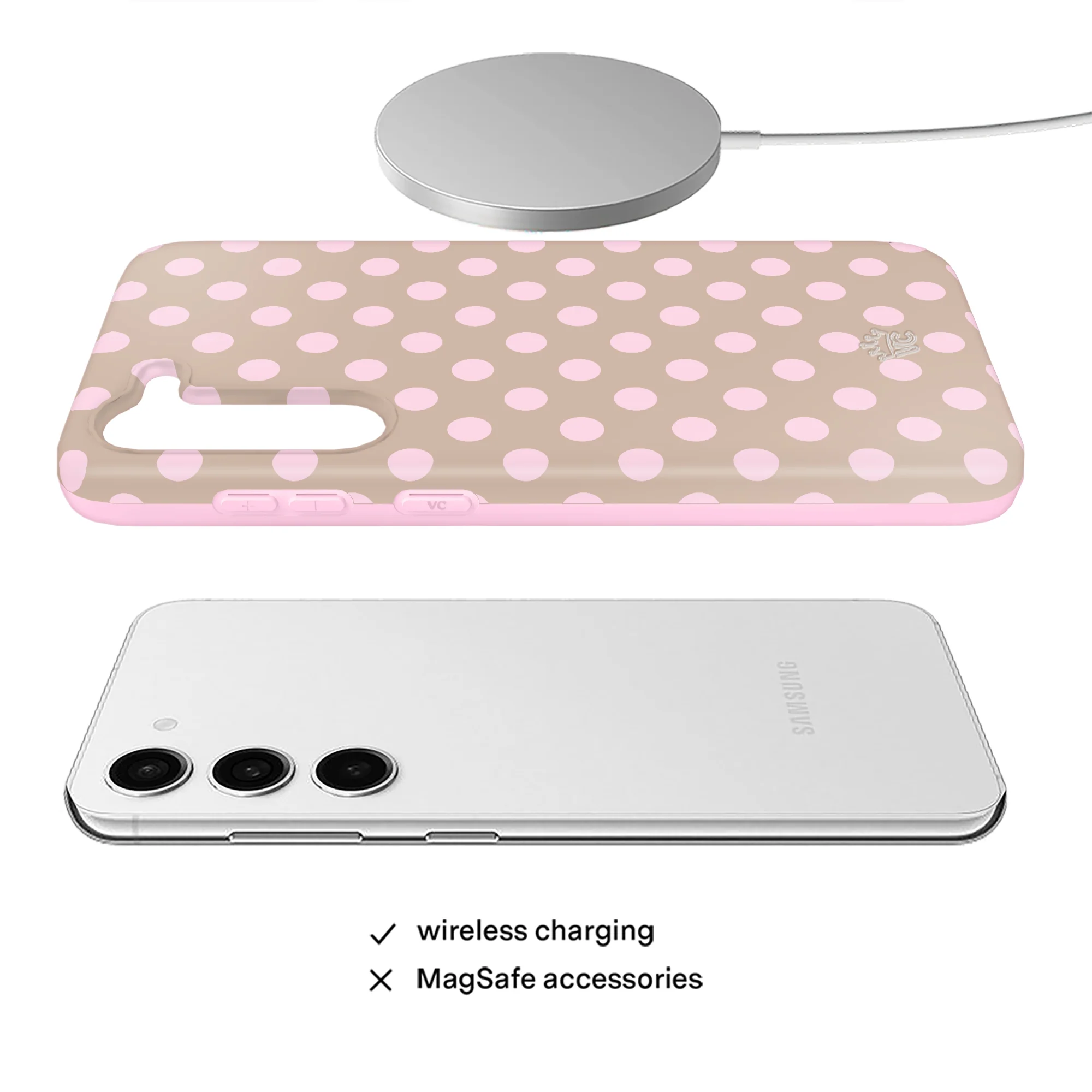 Brown Sugar Polka Dot Samsung Case - Image 24