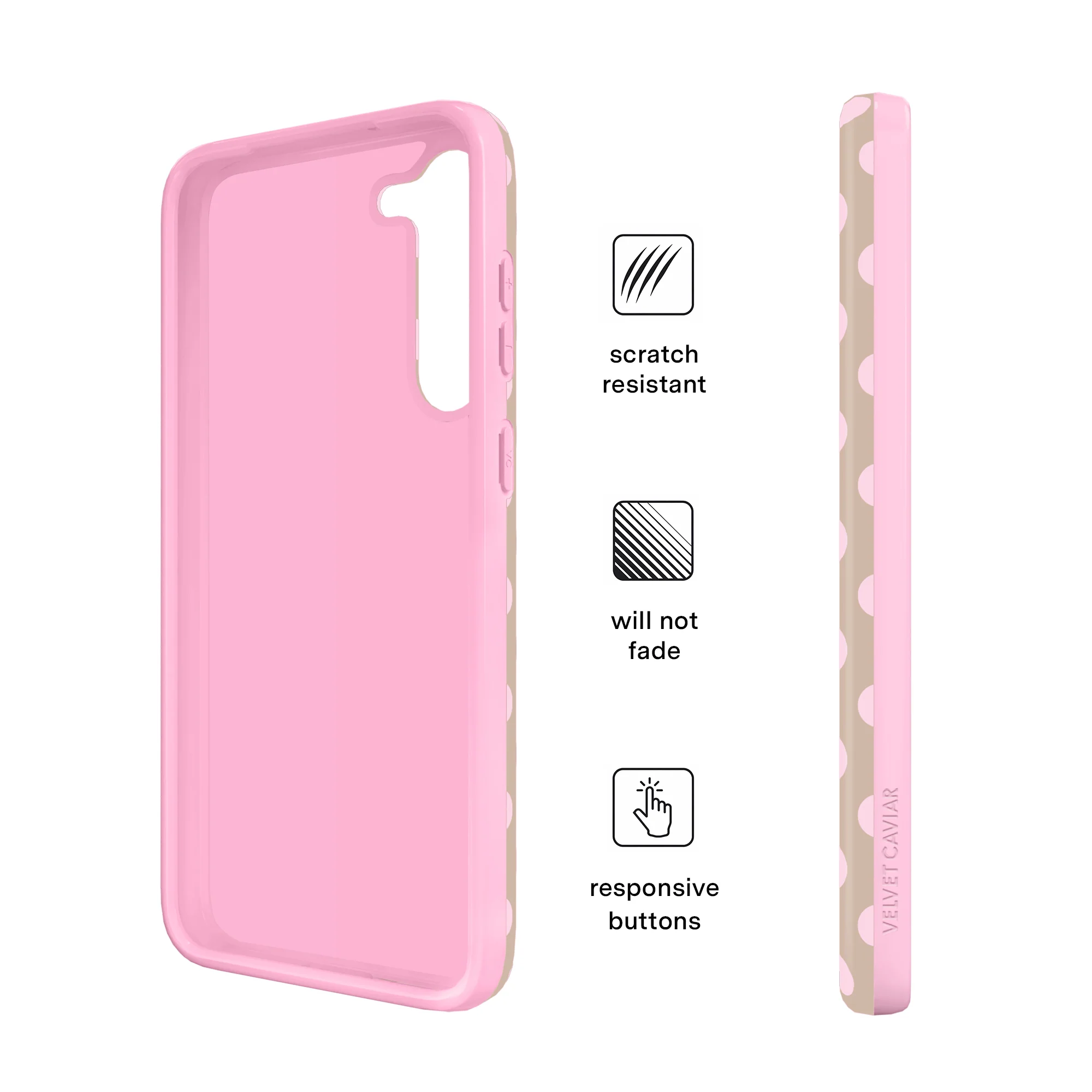 Brown Sugar Polka Dot Samsung Case - Image 25