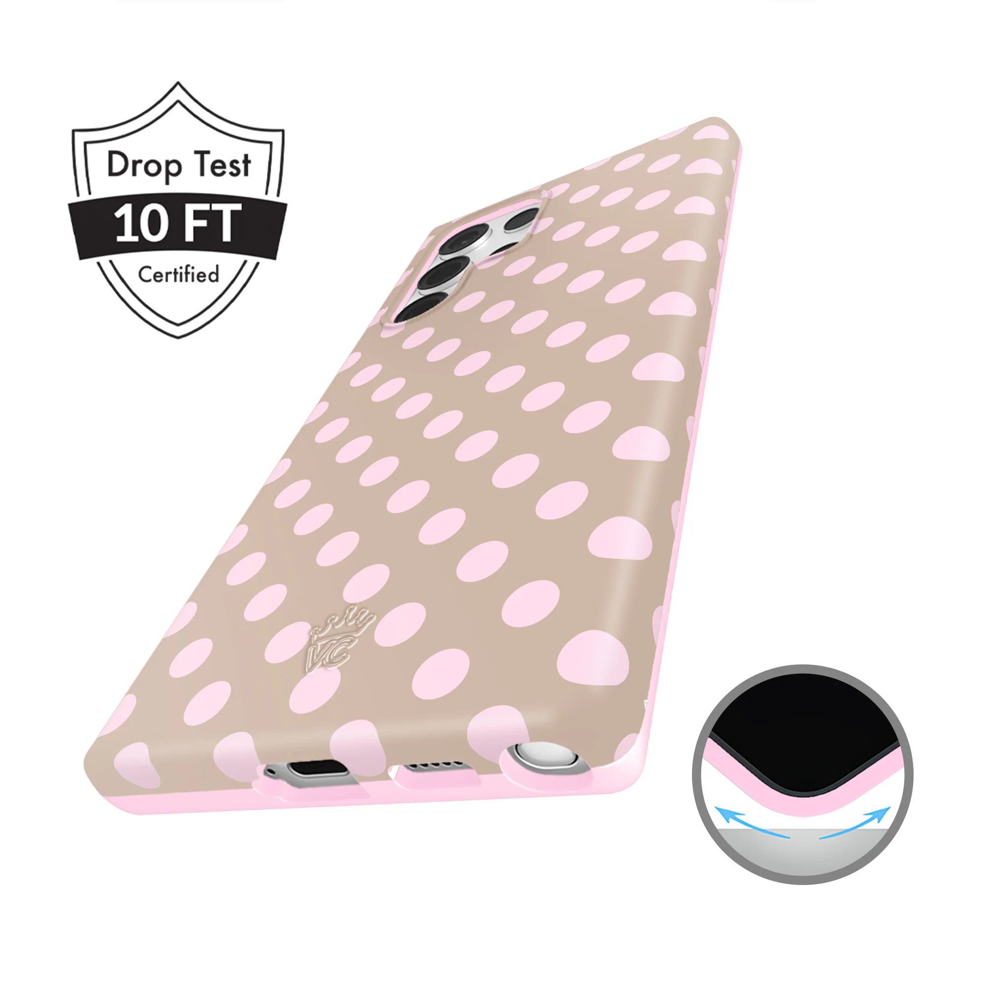 Brown Sugar Polka Dot Samsung Case - Image 27