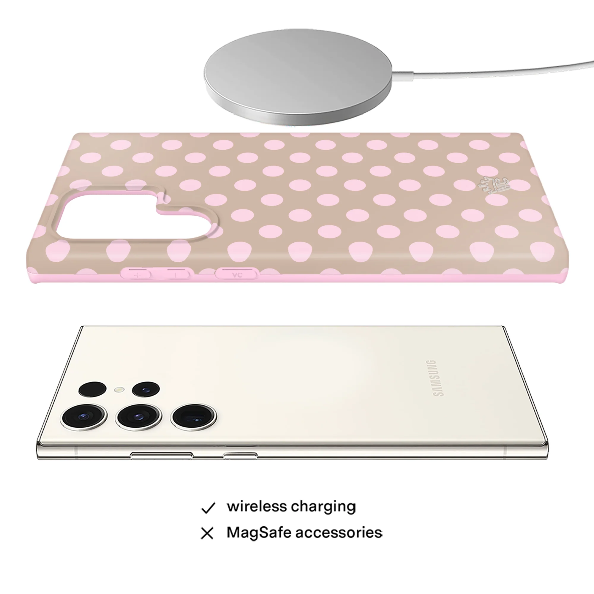 Brown Sugar Polka Dot Samsung Case - Image 29