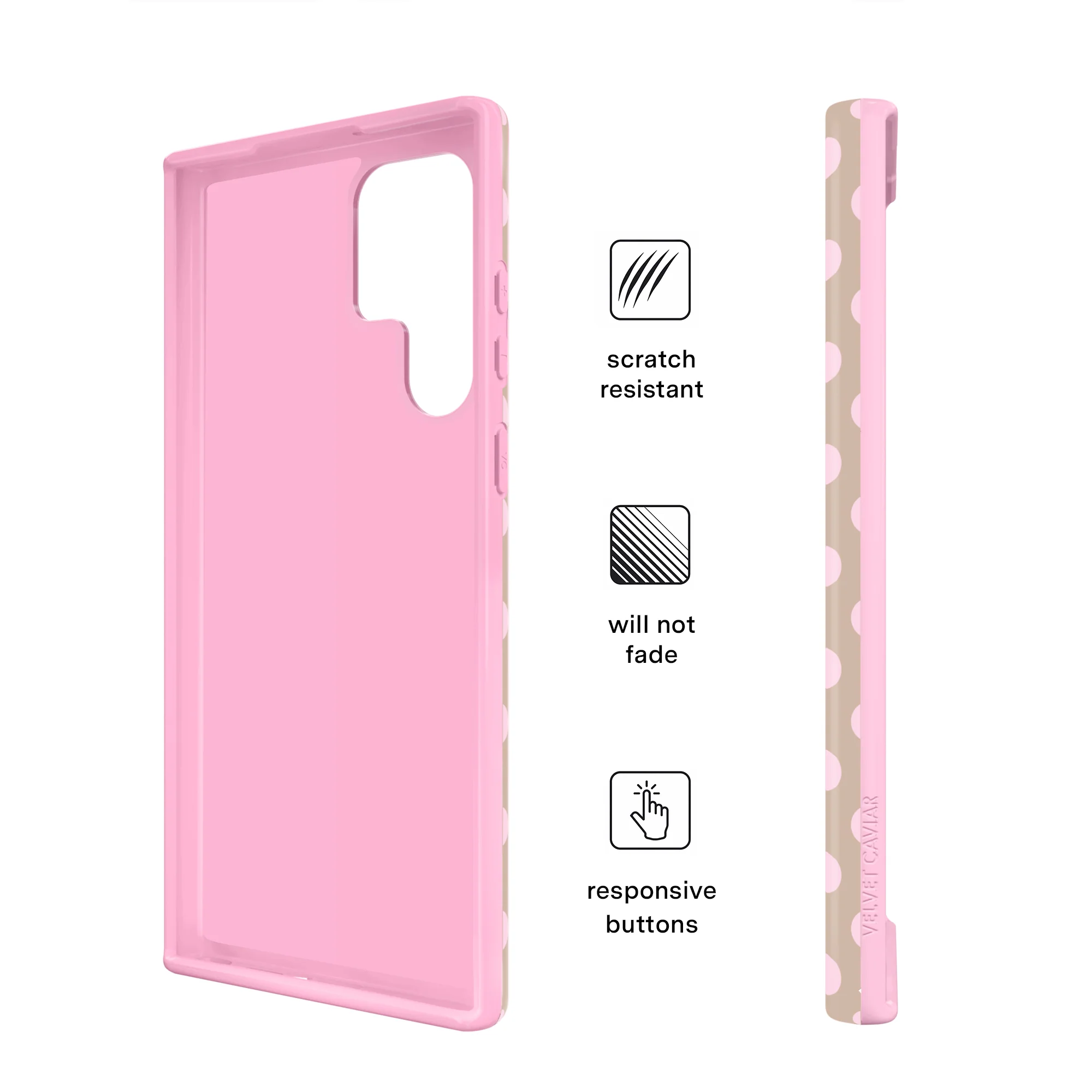 Brown Sugar Polka Dot Samsung Case - Image 30
