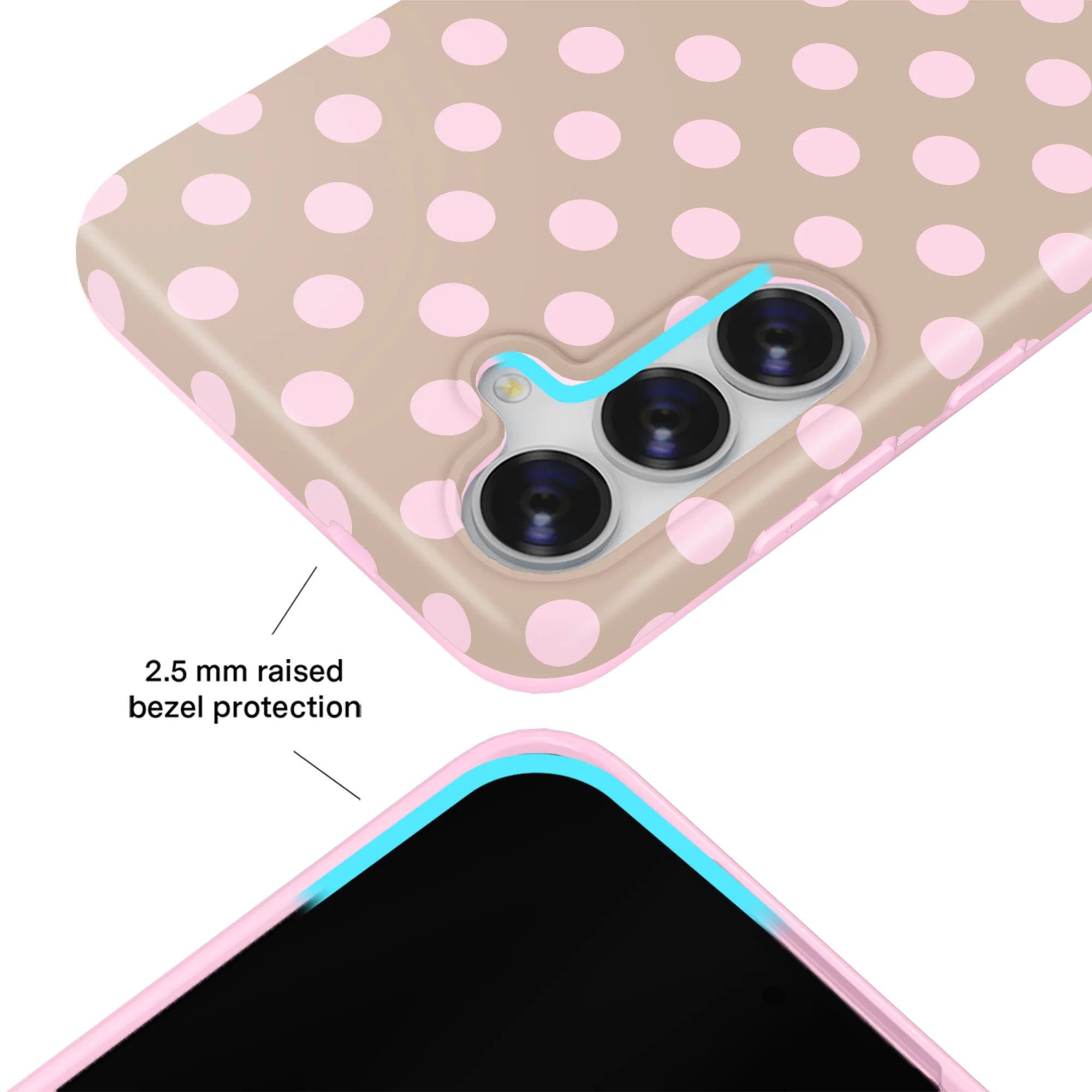 Brown Sugar Polka Dot Samsung Case - Image 38