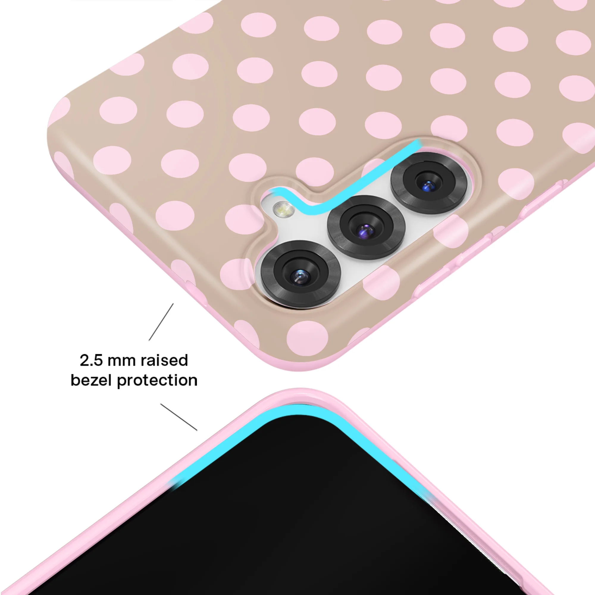 Brown Sugar Polka Dot Samsung Case - Image 53