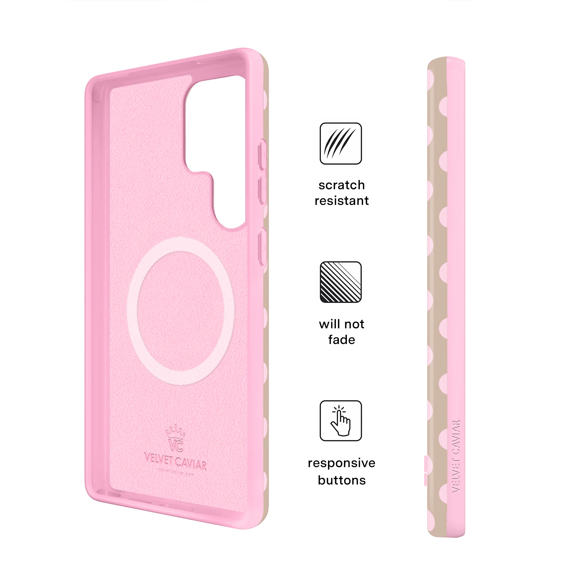 Brown Sugar Polka Dot Samsung Case - Image 60