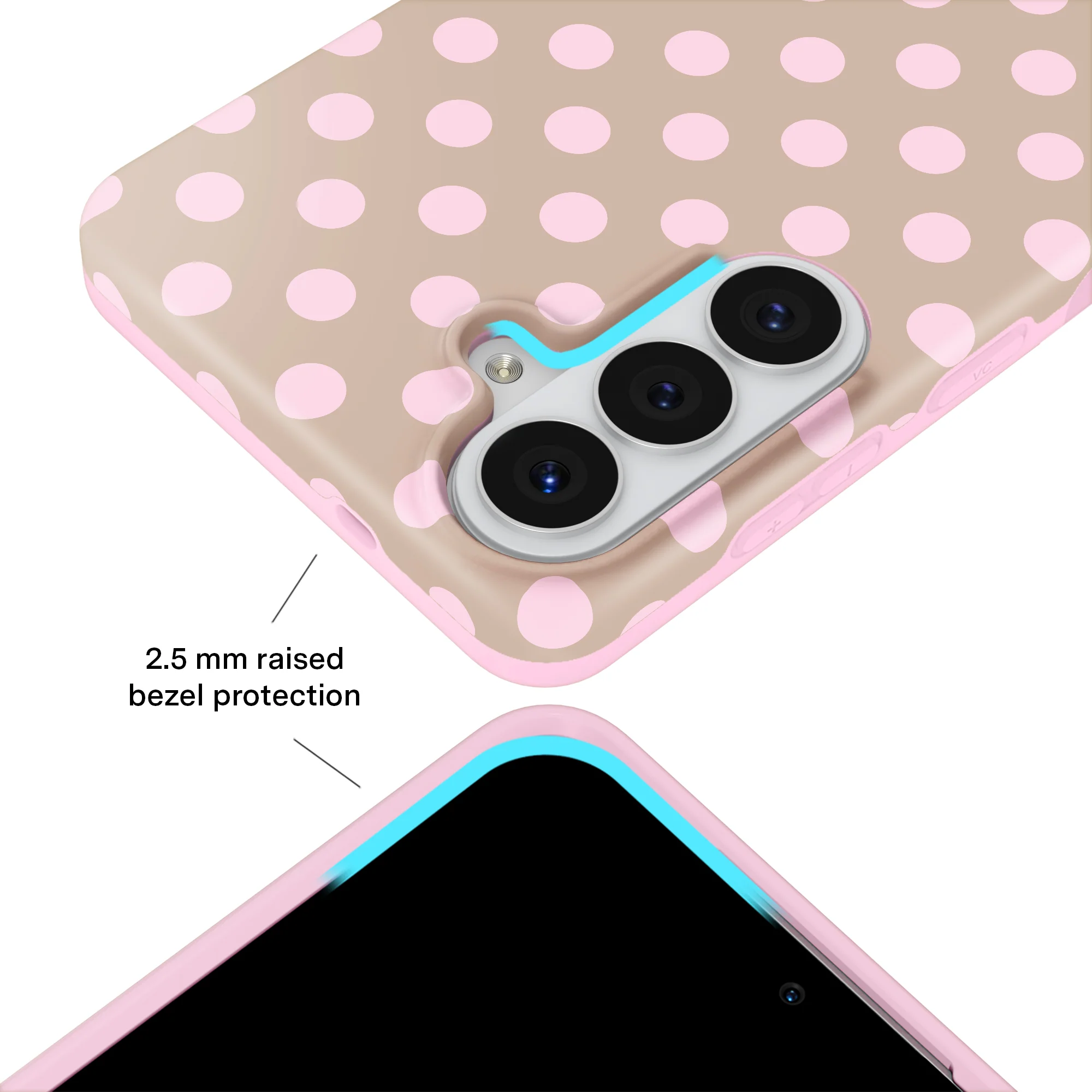 Brown Sugar Polka Dot Samsung Case - Image 68