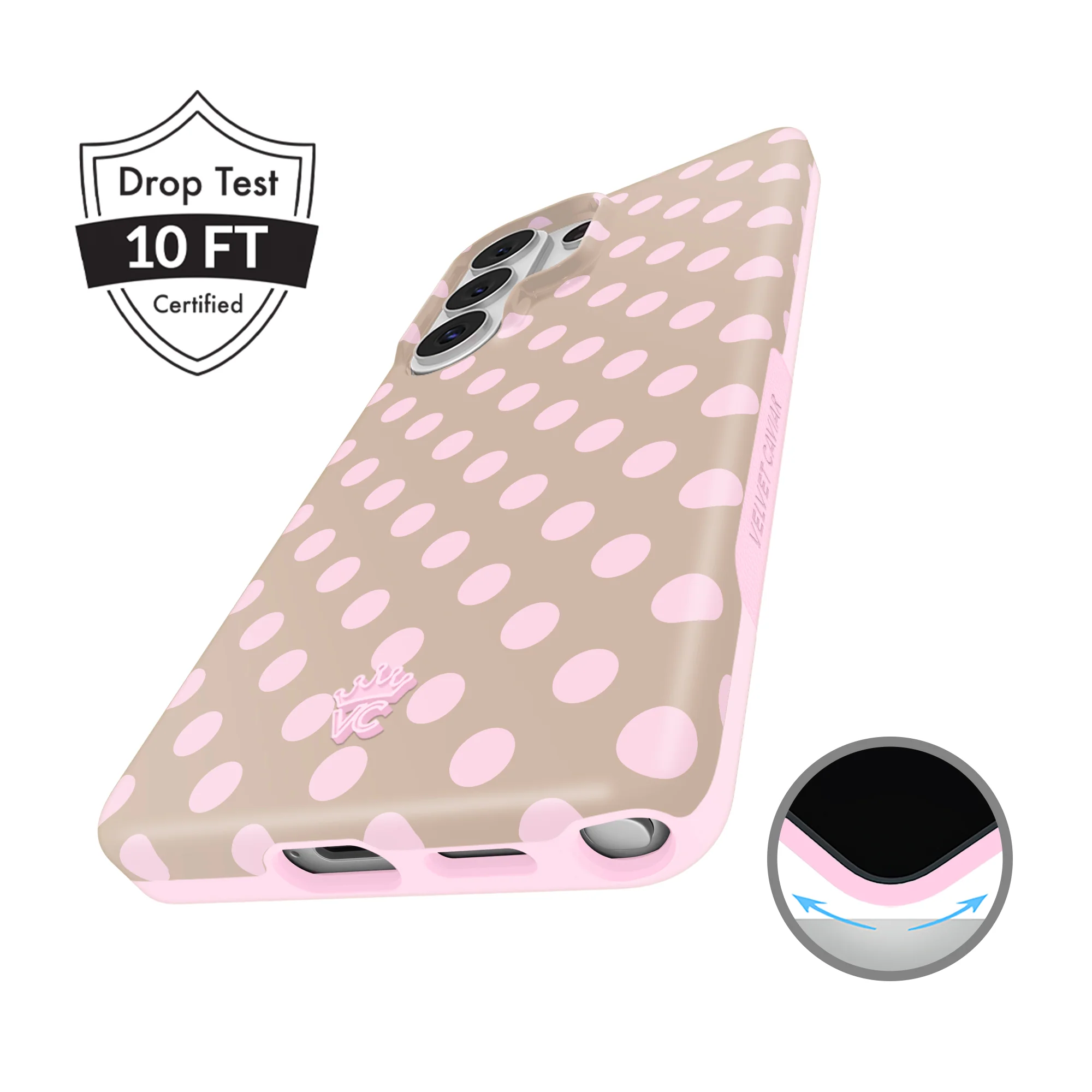 Brown Sugar Polka Dot Samsung Case - Image 72