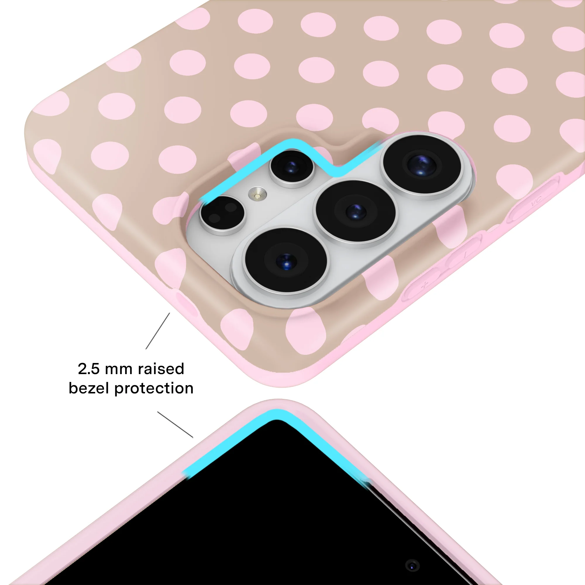 Brown Sugar Polka Dot Samsung Case - Image 73