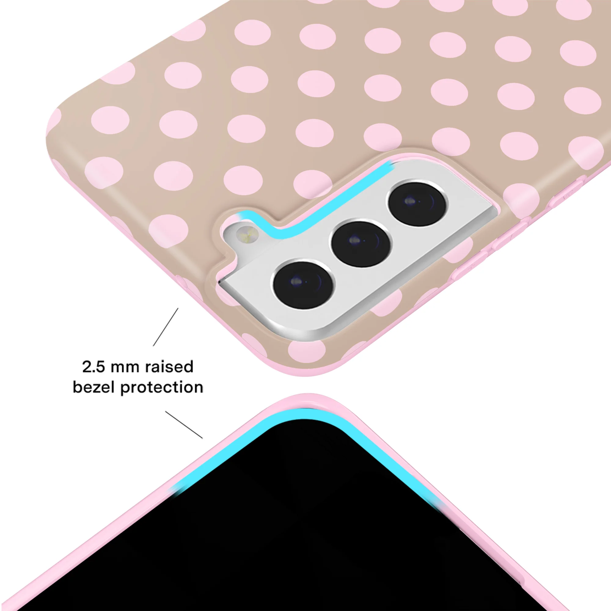 Brown Sugar Polka Dot Samsung Case - Image 8