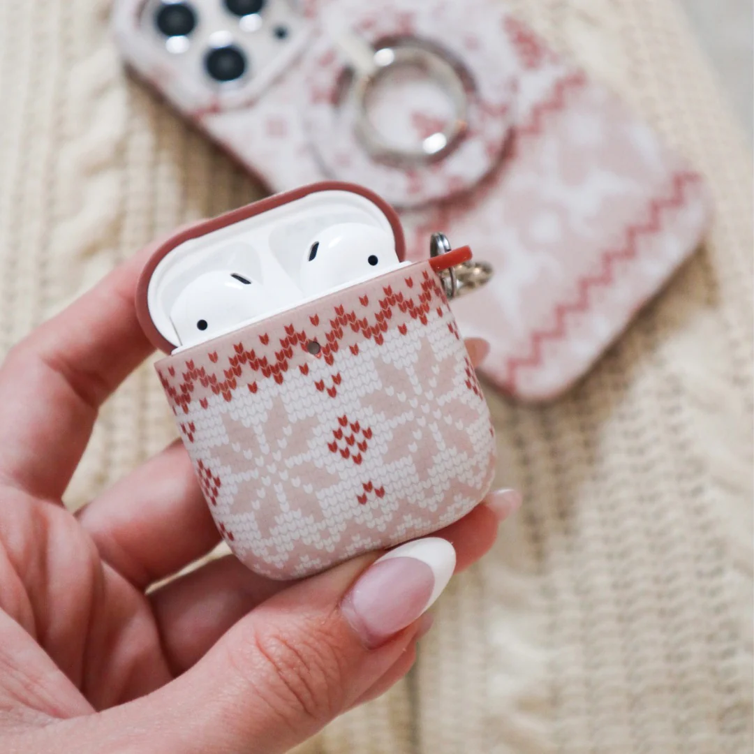 Cozy Chai Sweater AirPod Case - Image 7