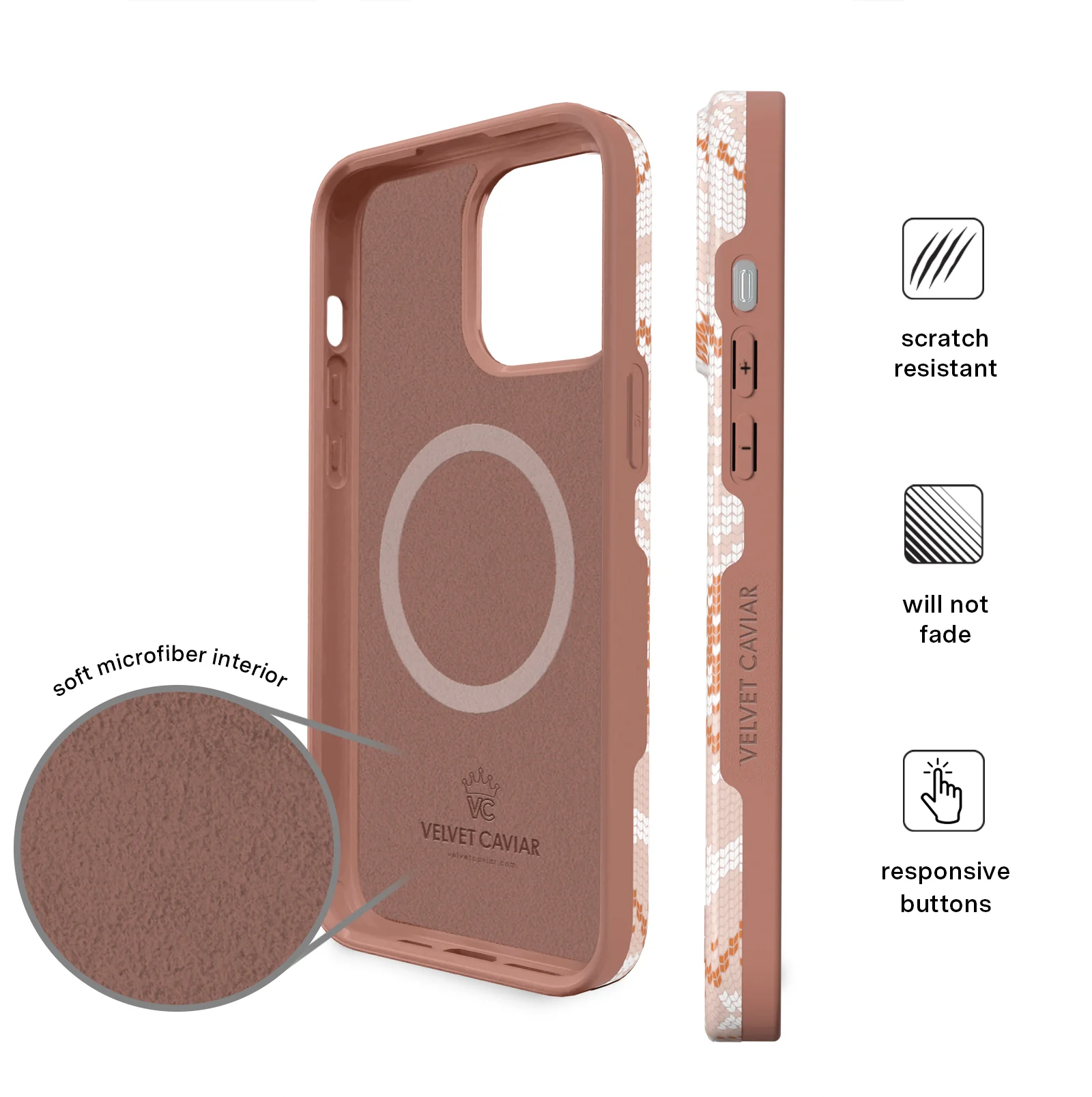 Cozy Chai Sweater iPhone Case - Image 66