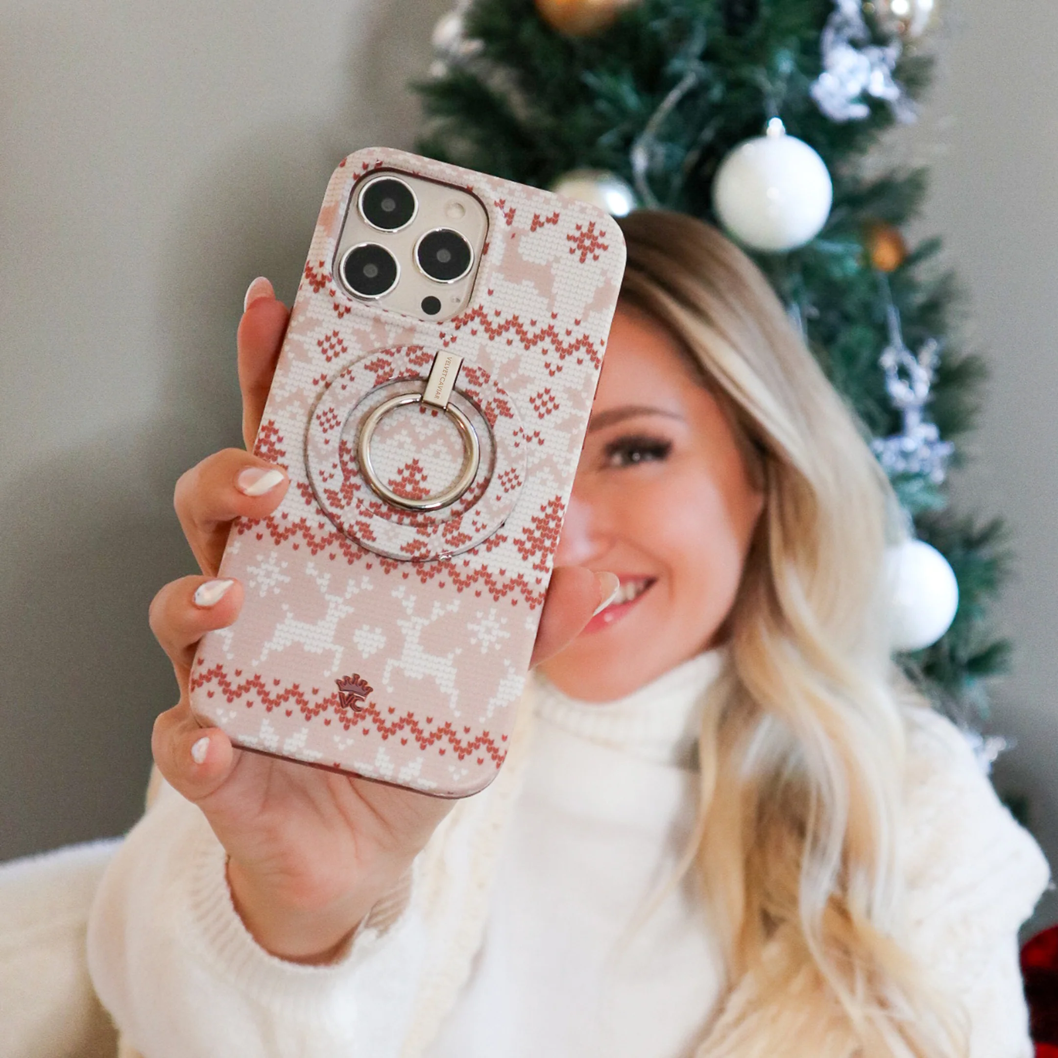 Cozy Chai Sweater iPhone Case - Image 74