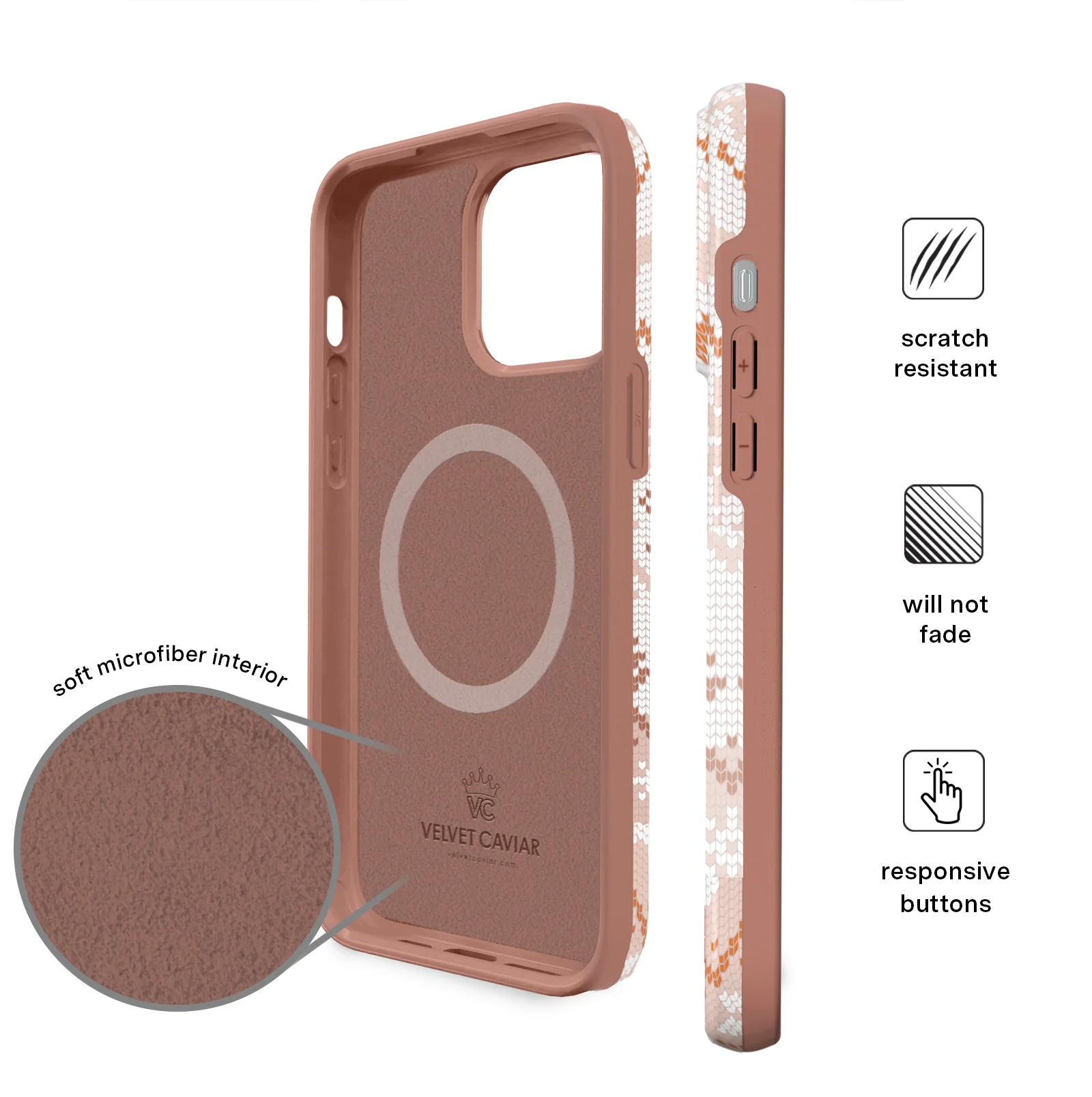 Cozy Chai Sweater iPhone Case - Image 78