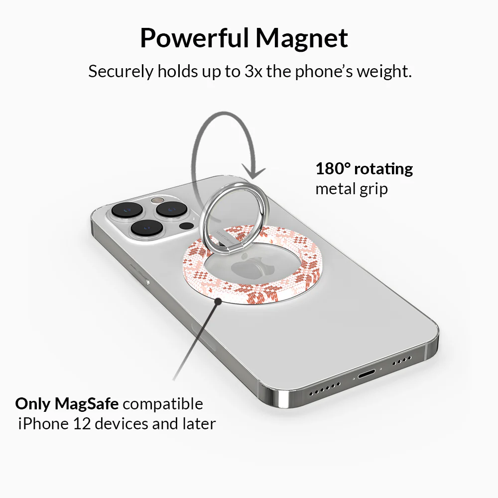 Cozy Chai Sweater MagSafe Grip Ring - Image 3