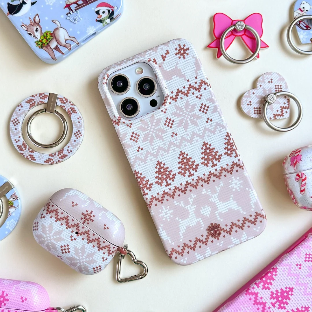 Cozy Chai Sweater Phone Ring - Image 2