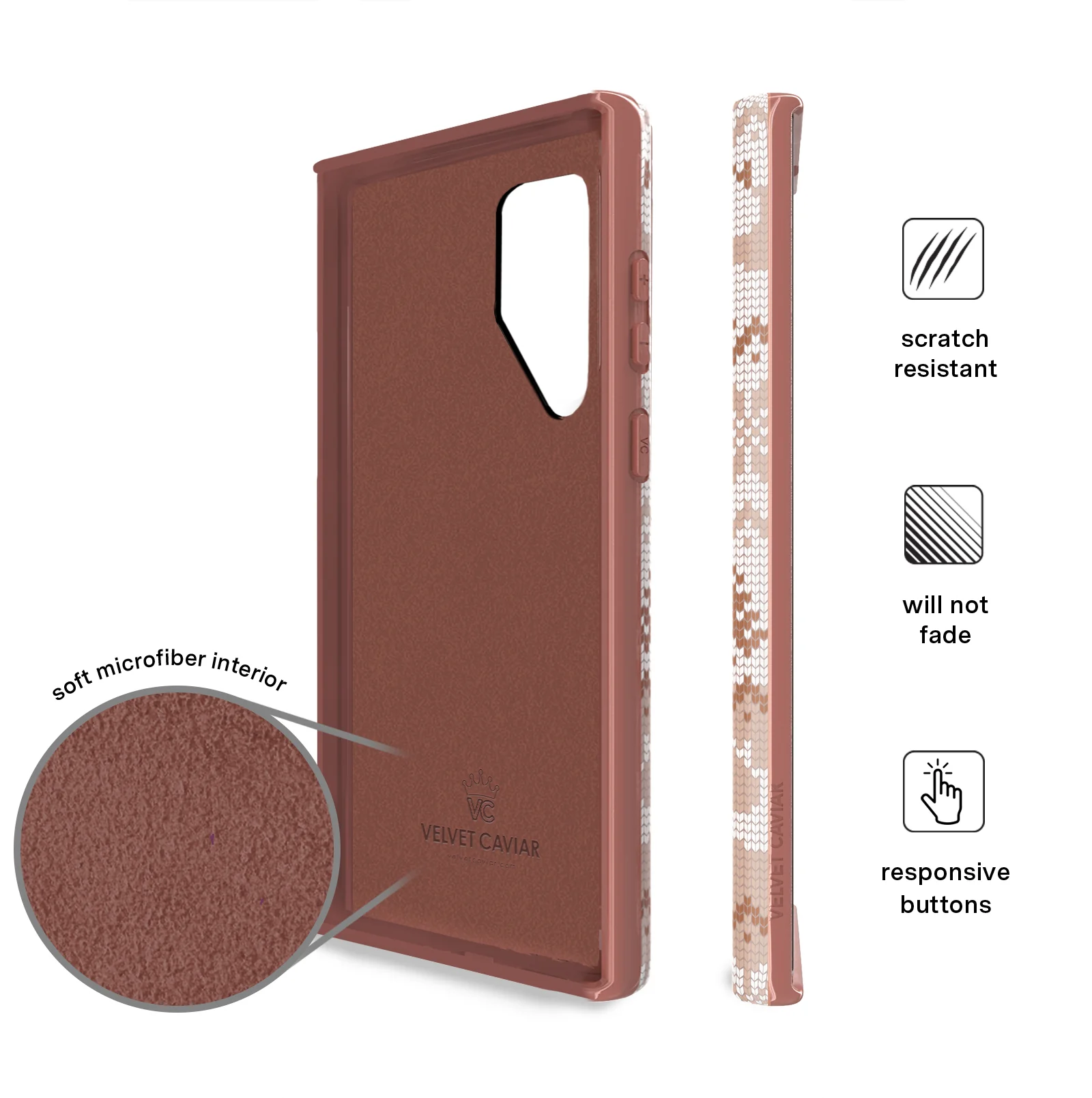 Cozy Chai Sweater Samsung Case - Image 35