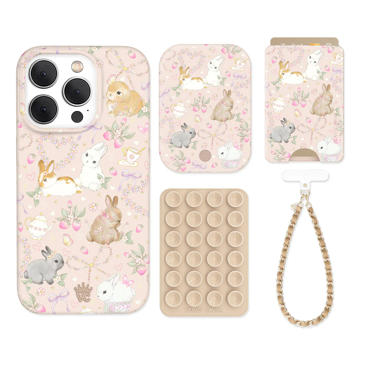 Bunnies & Bows iPhone Bundle Set - Wallet - Image 7