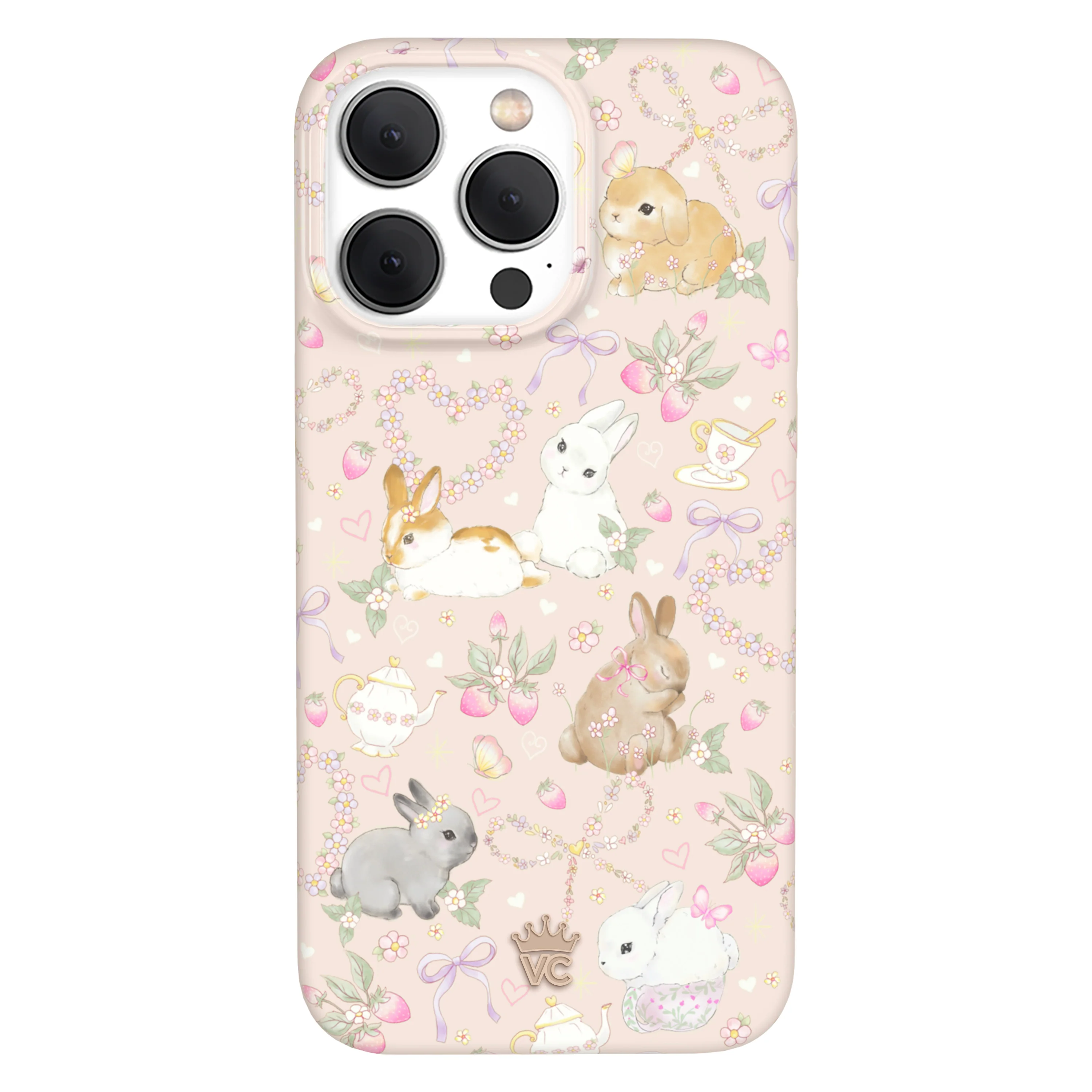 Bunnies & Bows iPhone Case - Image 26