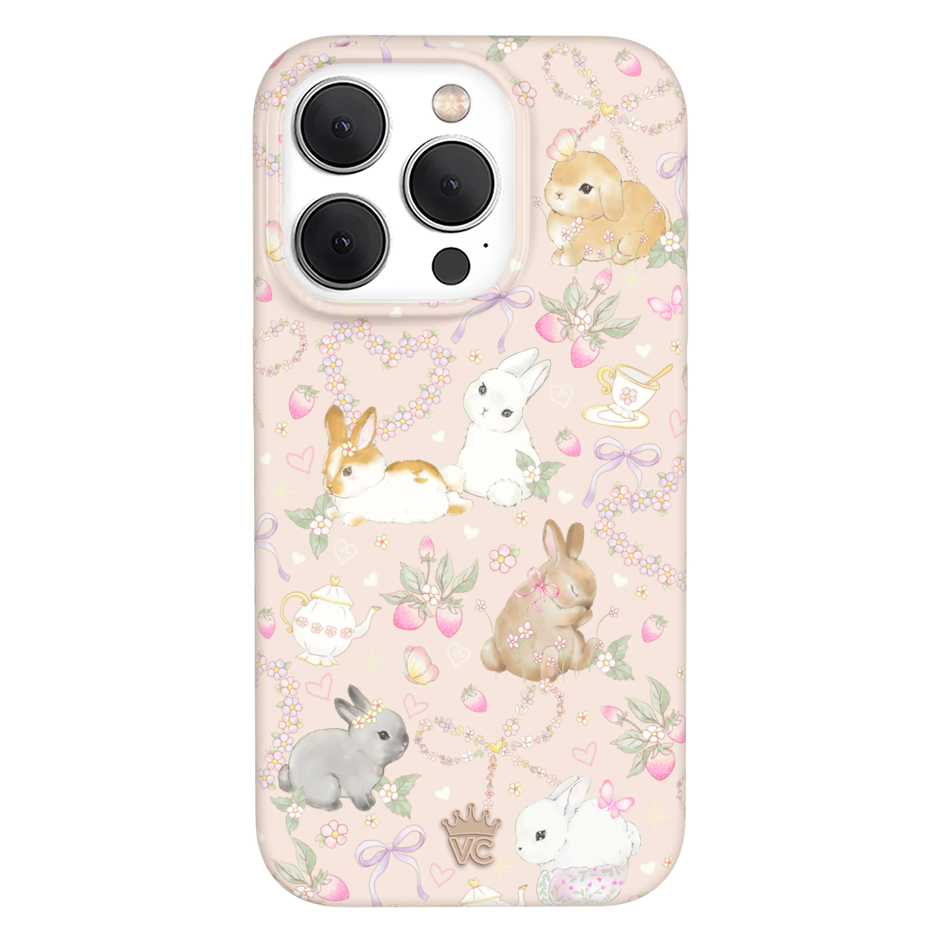 Bunnies & Bows iPhone Case - Image 31