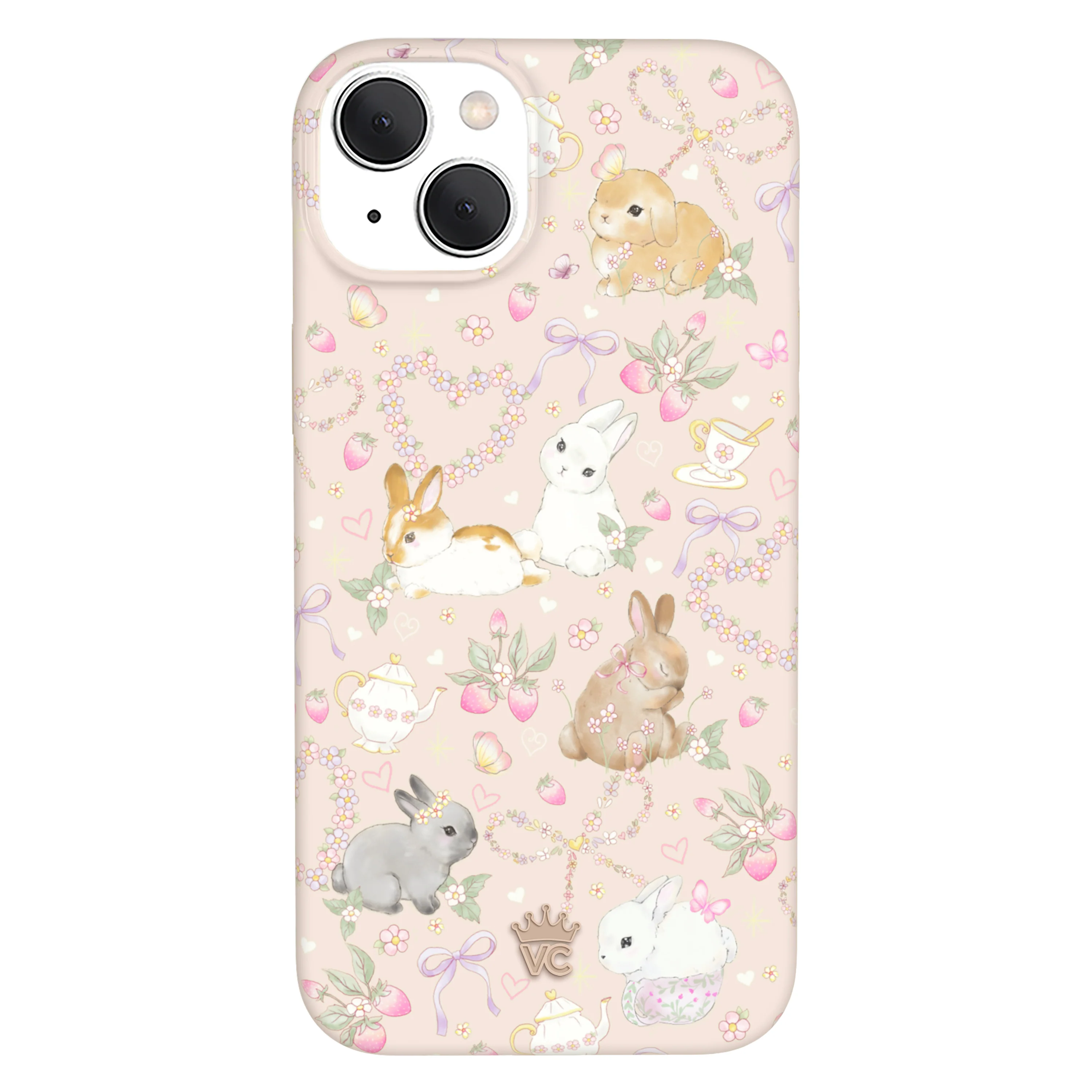 Bunnies & Bows iPhone Case - Image 36