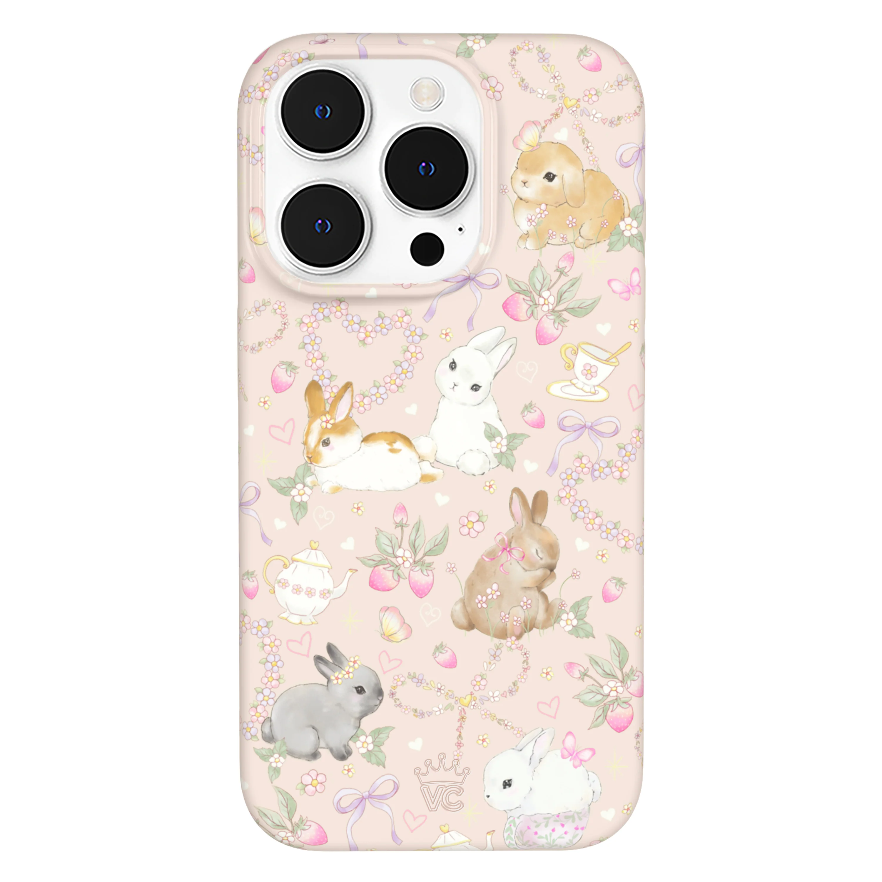 Bunnies & Bows iPhone Case - Image 51
