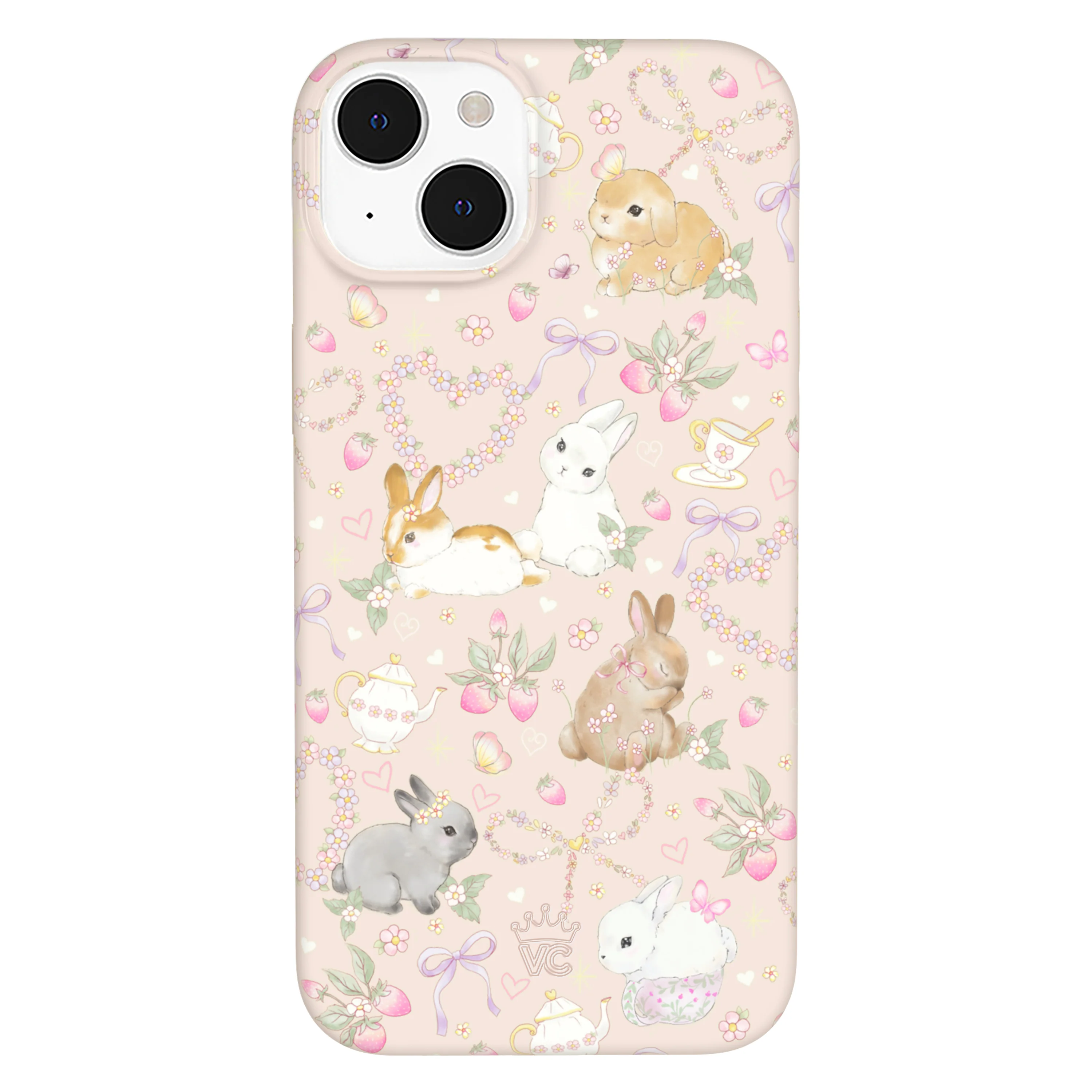 Bunnies & Bows iPhone Case - Image 71