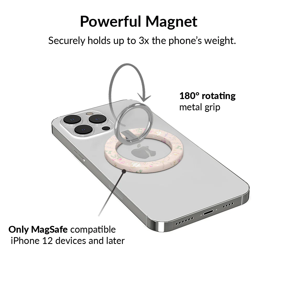 Bunnies & Bows MagSafe Grip Ring - Image 3