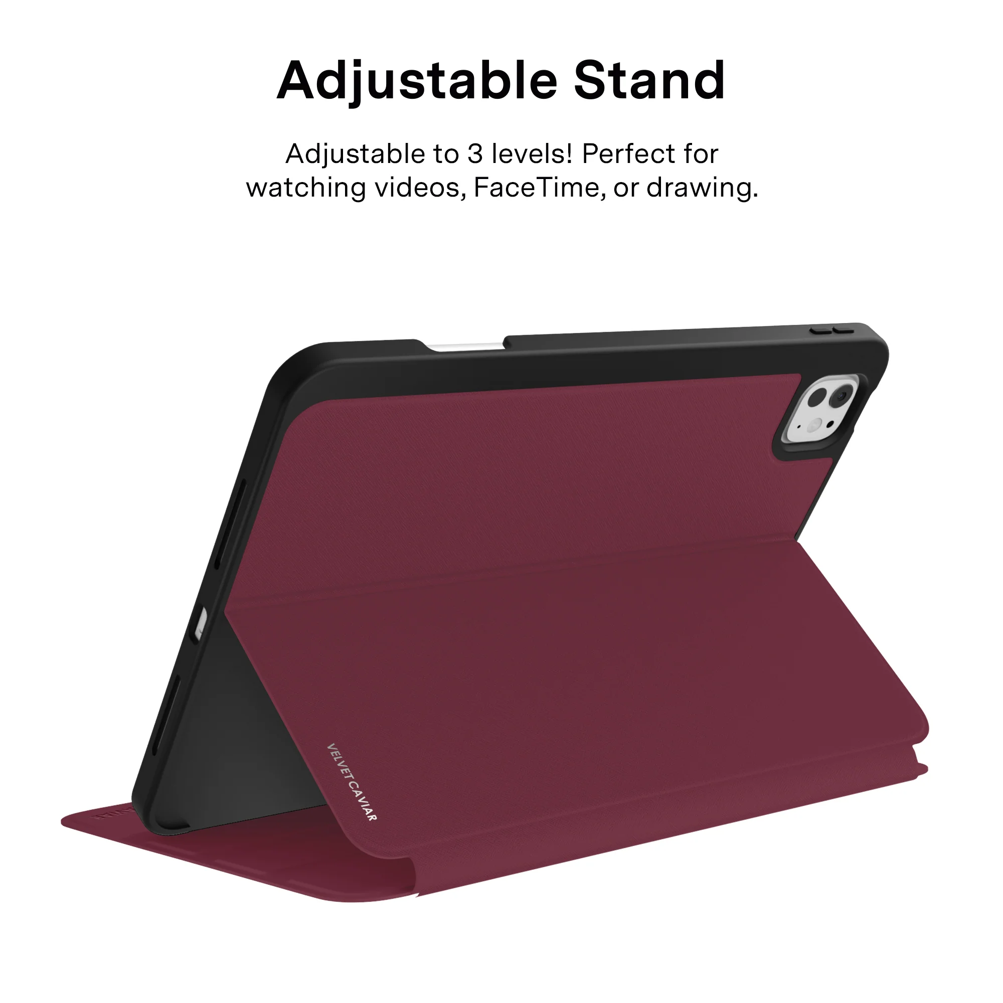 Burgundy 1990 iPad Case - Image 26