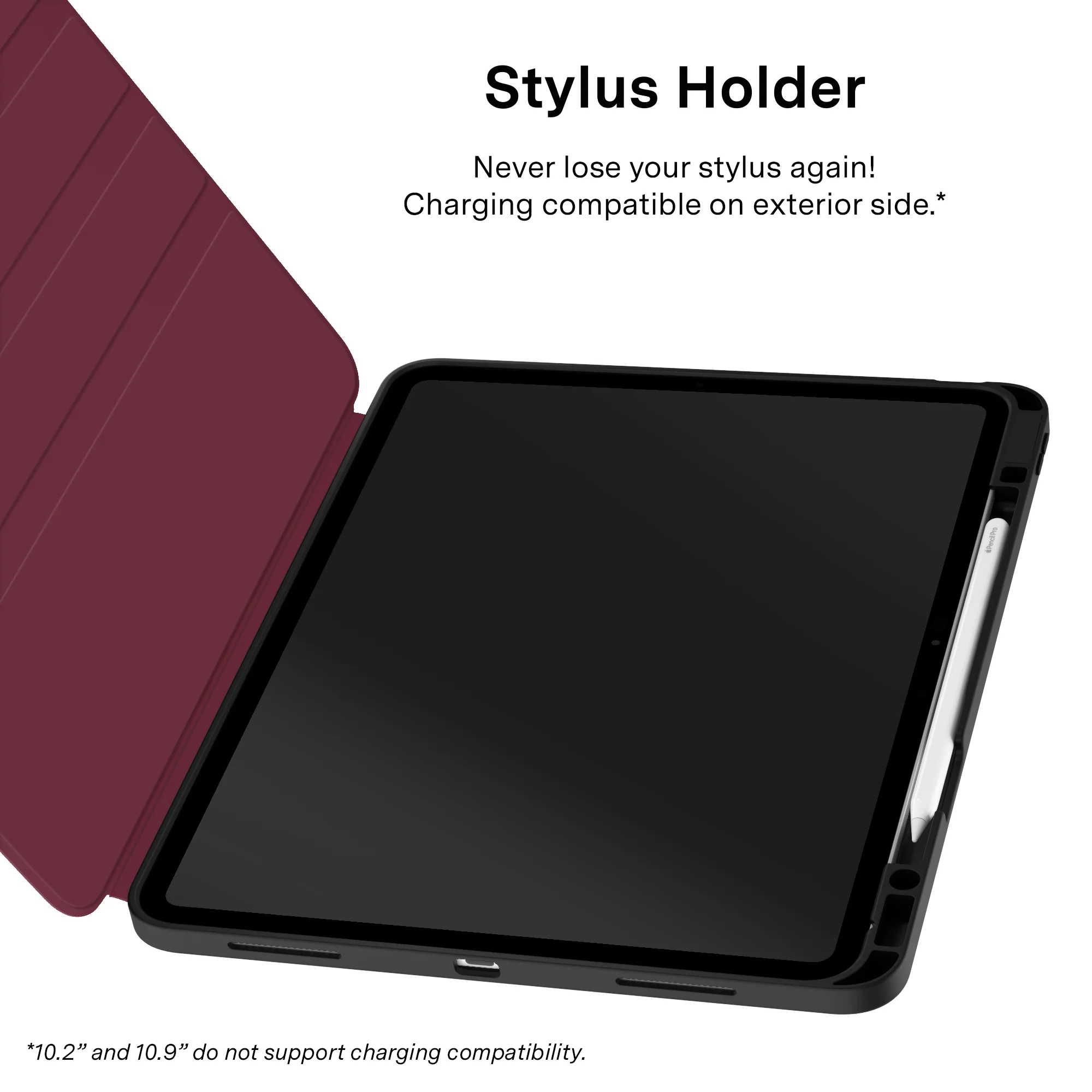 Burgundy 1990 iPad Case - Image 35