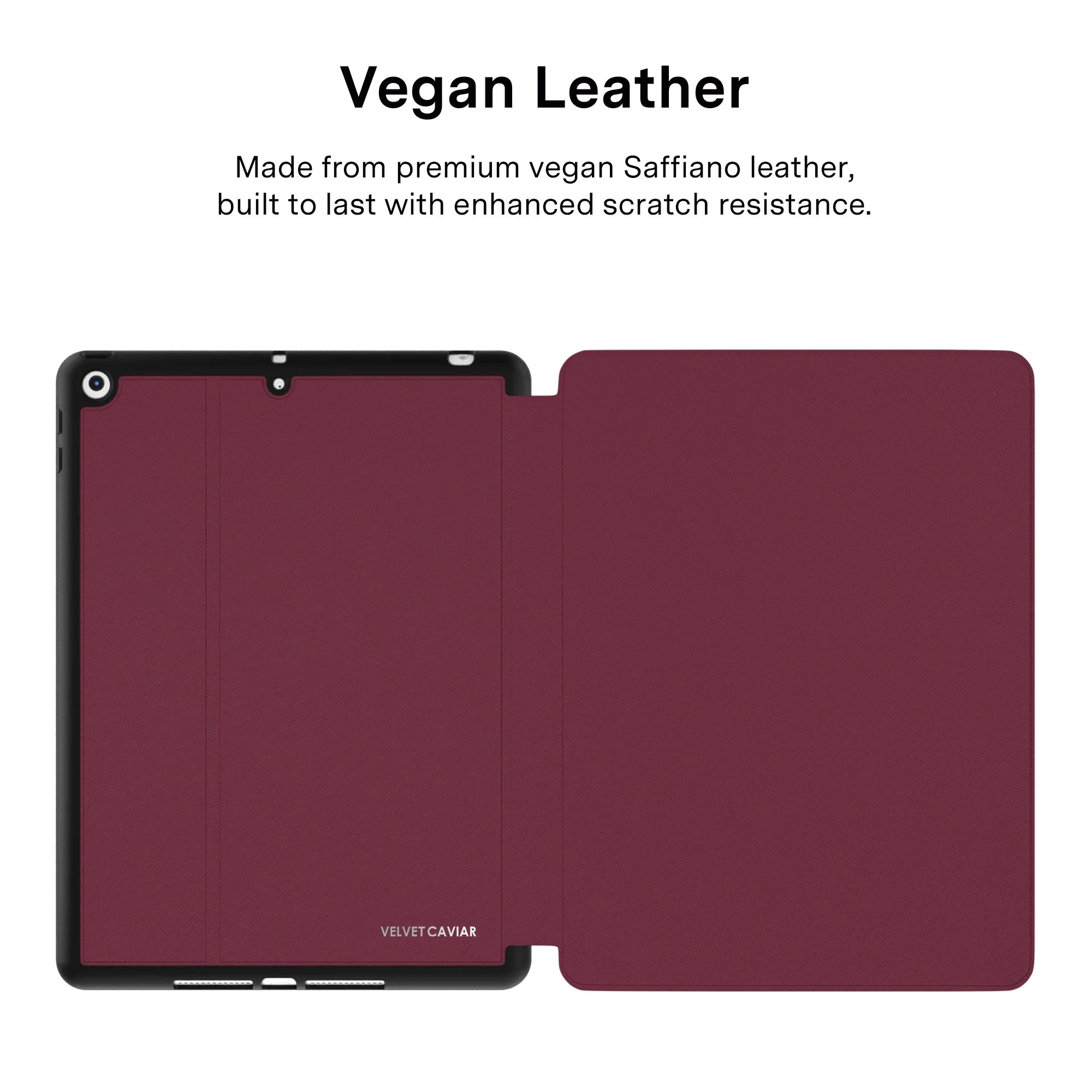 Burgundy 1990 iPad Case - Image 4