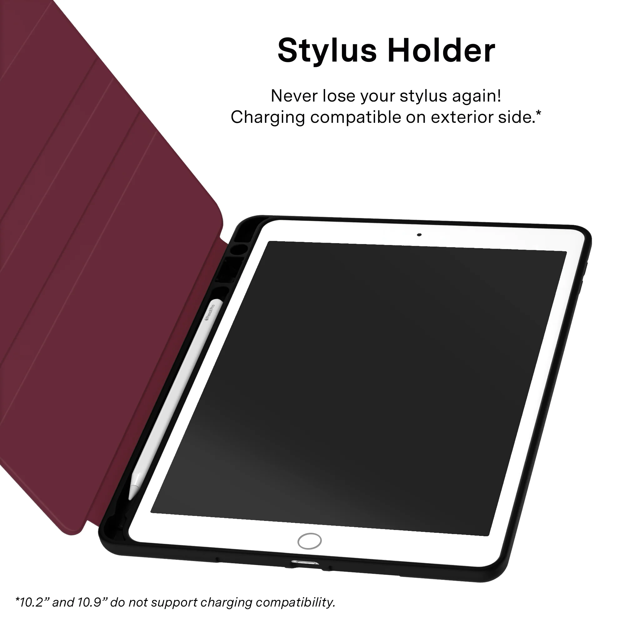 Burgundy 1990 iPad Case - Image 5