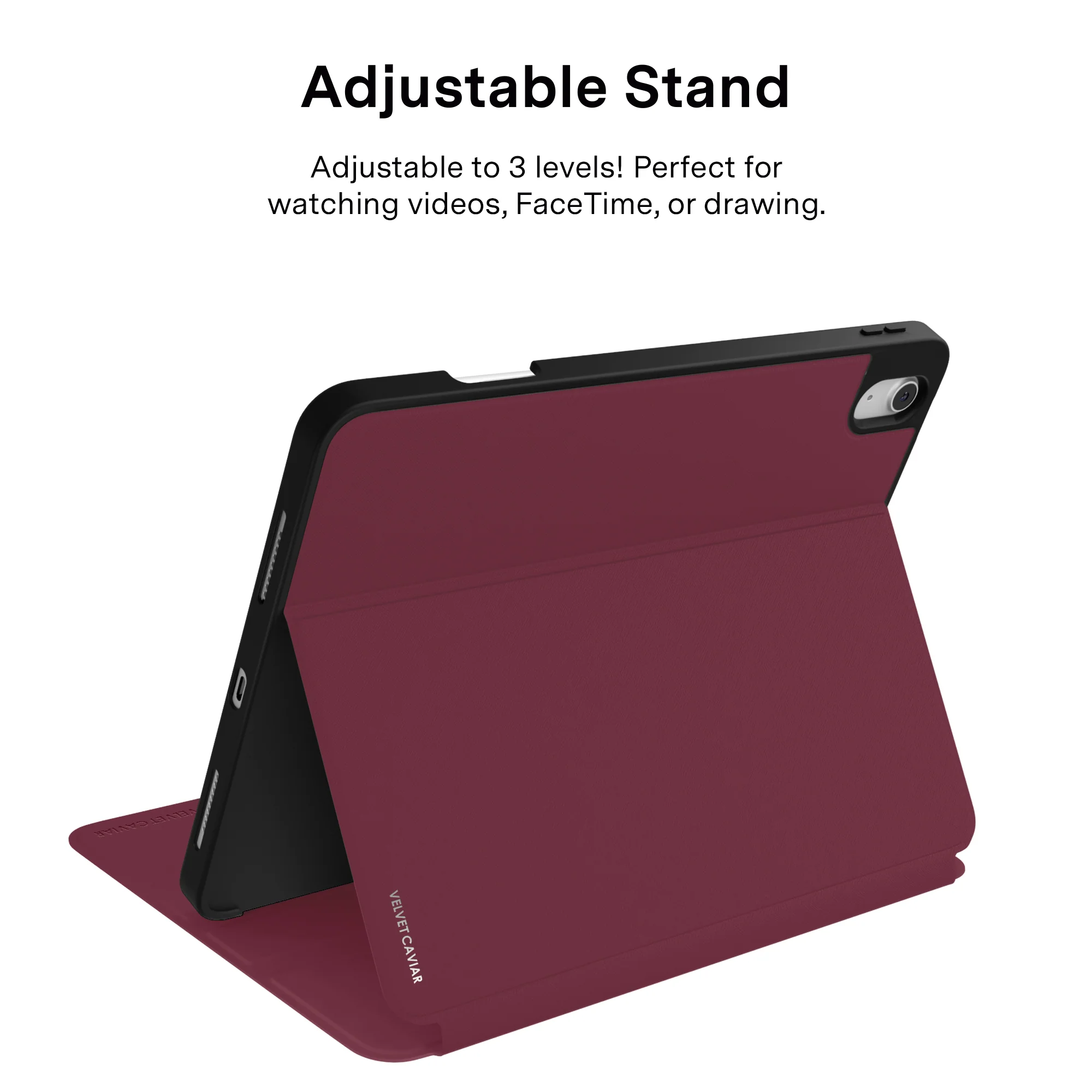Burgundy 1990 iPad Case - Image 8