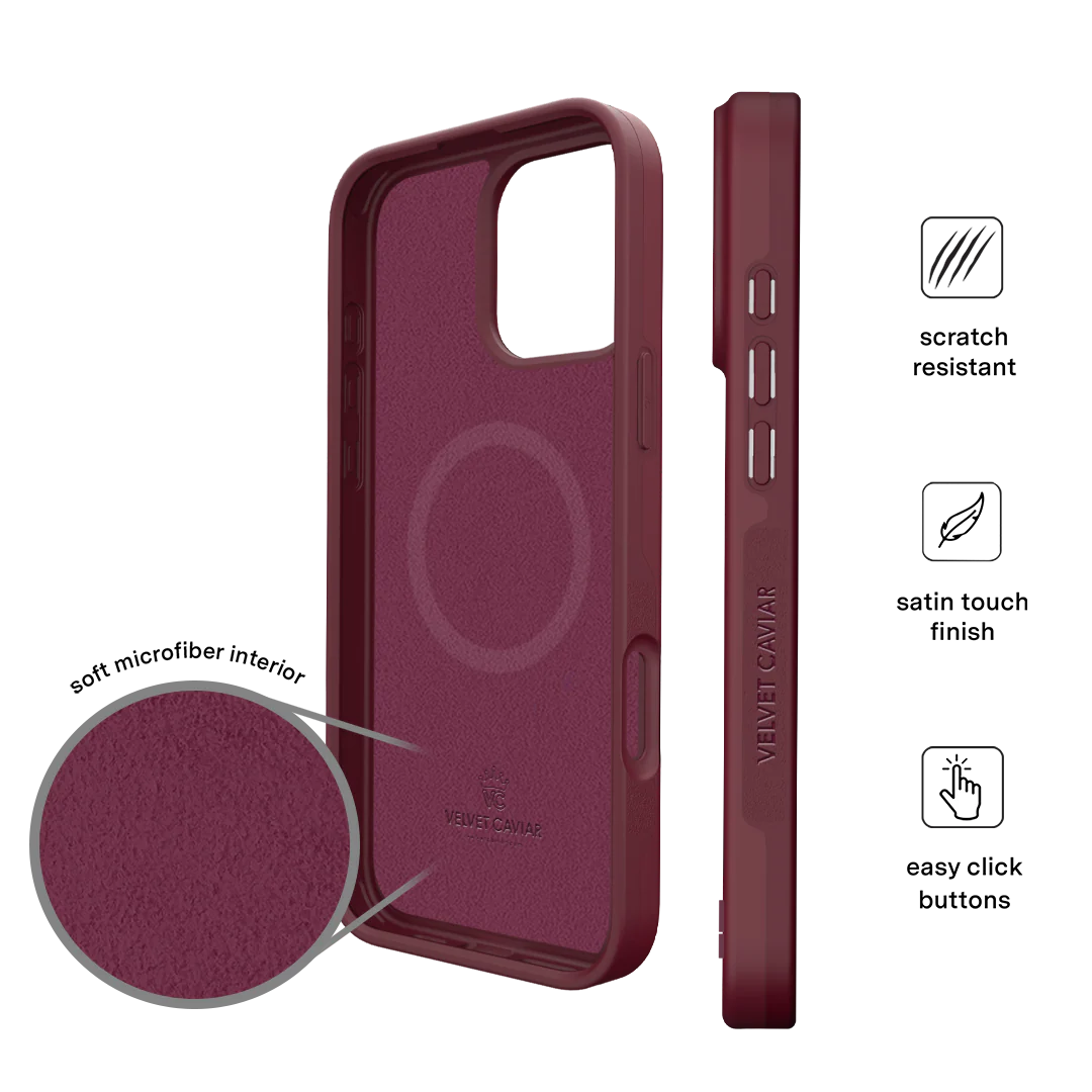 Burgundy 1990 iPhone Case - Image 11