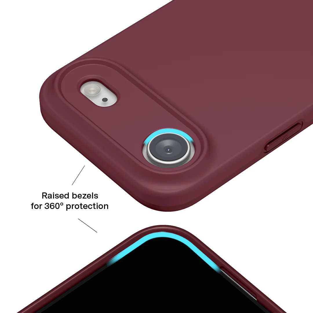 Burgundy 1990 iPhone Case - Image 111