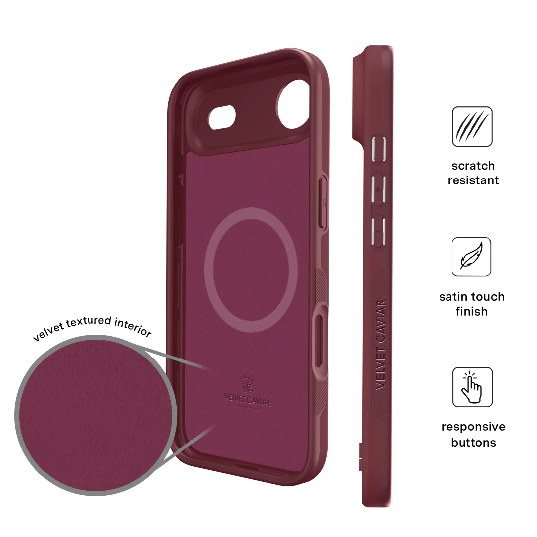 Burgundy 1990 iPhone Case - Image 113