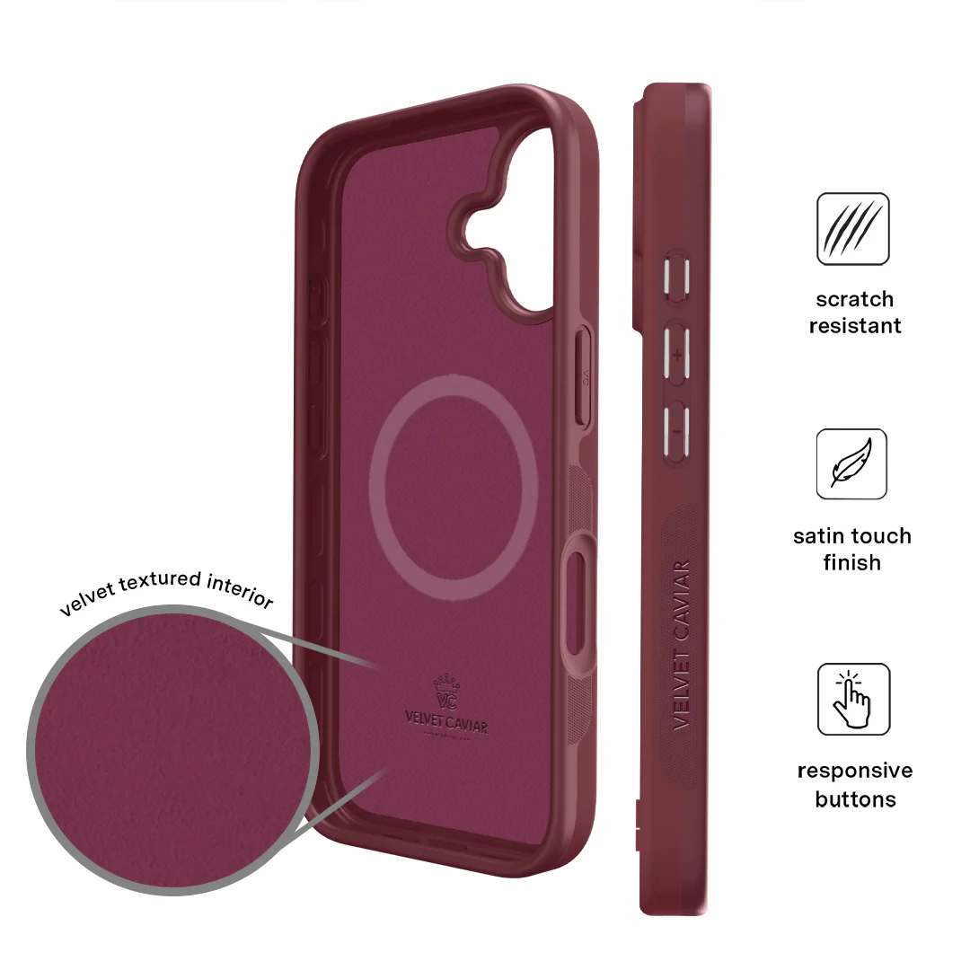 Burgundy 1990 iPhone Case - Image 131