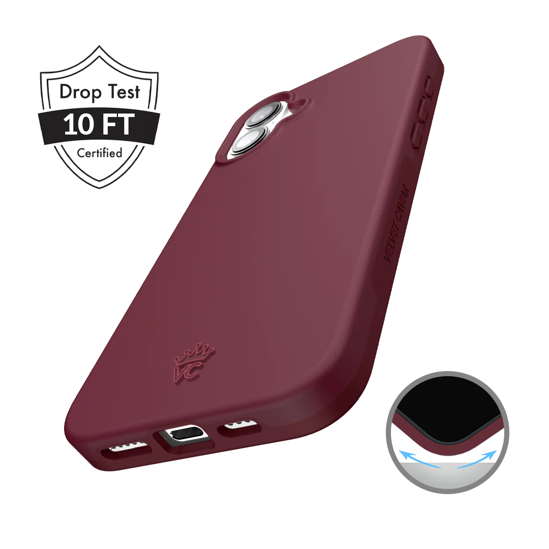 Burgundy 1990 iPhone Case - Image 22