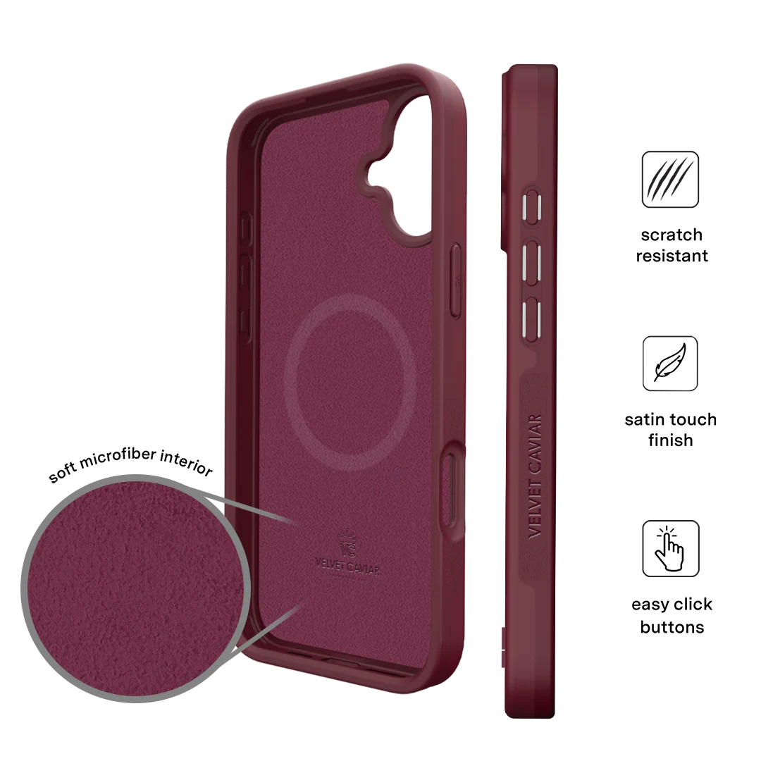 Burgundy 1990 iPhone Case - Image 23