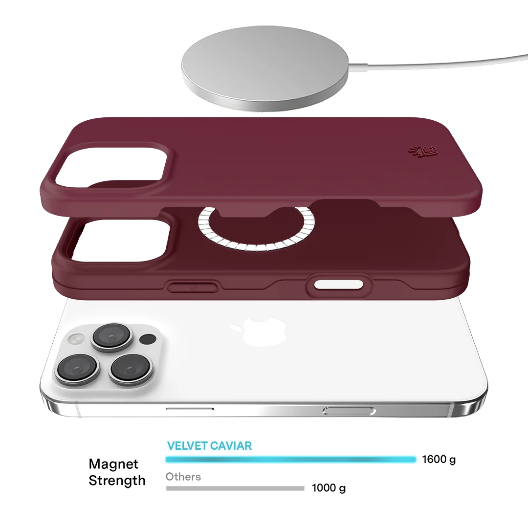Burgundy 1990 iPhone Case - Image 3