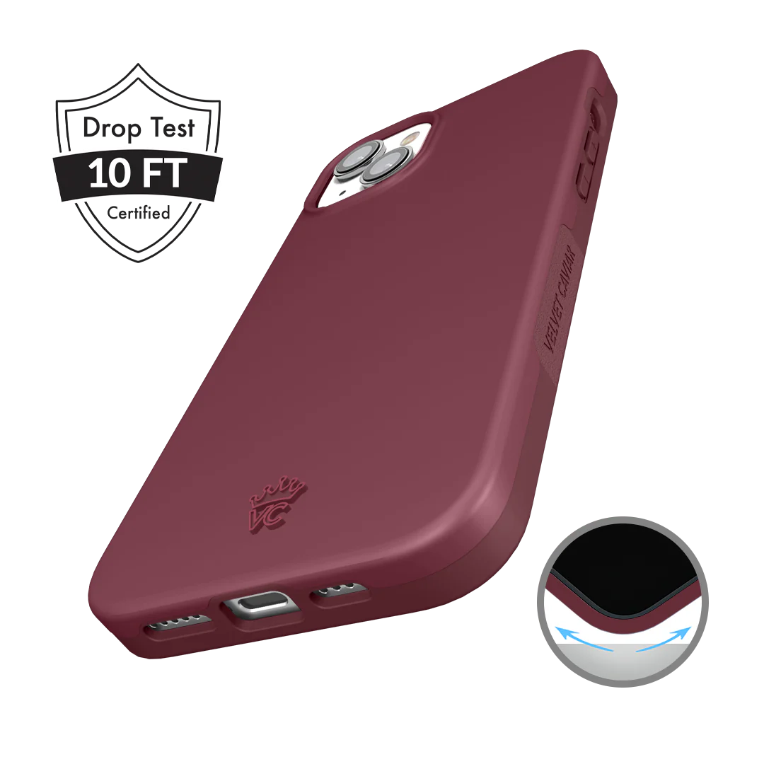 Burgundy 1990 iPhone Case - Image 34