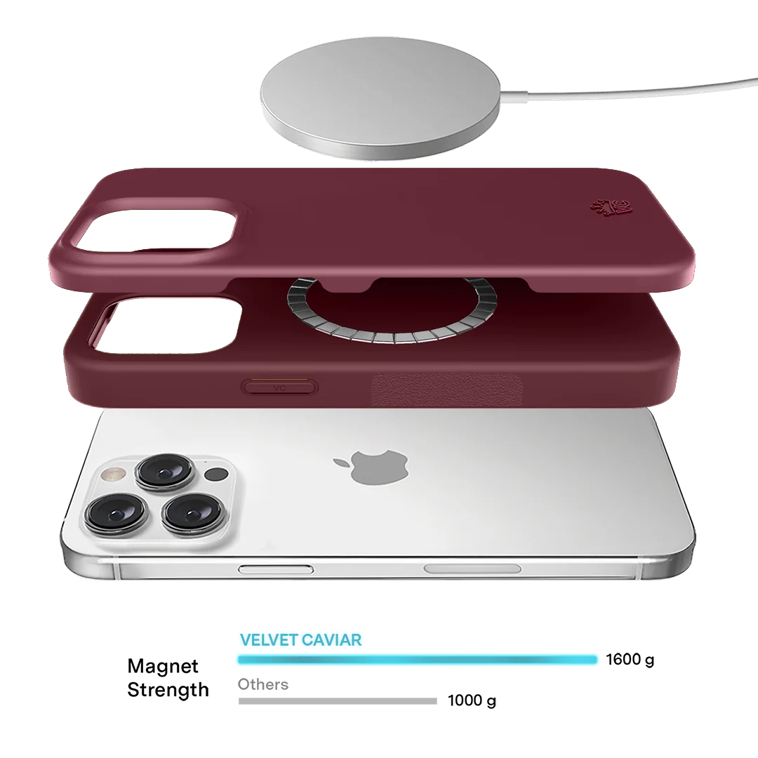 Burgundy 1990 iPhone Case - Image 39