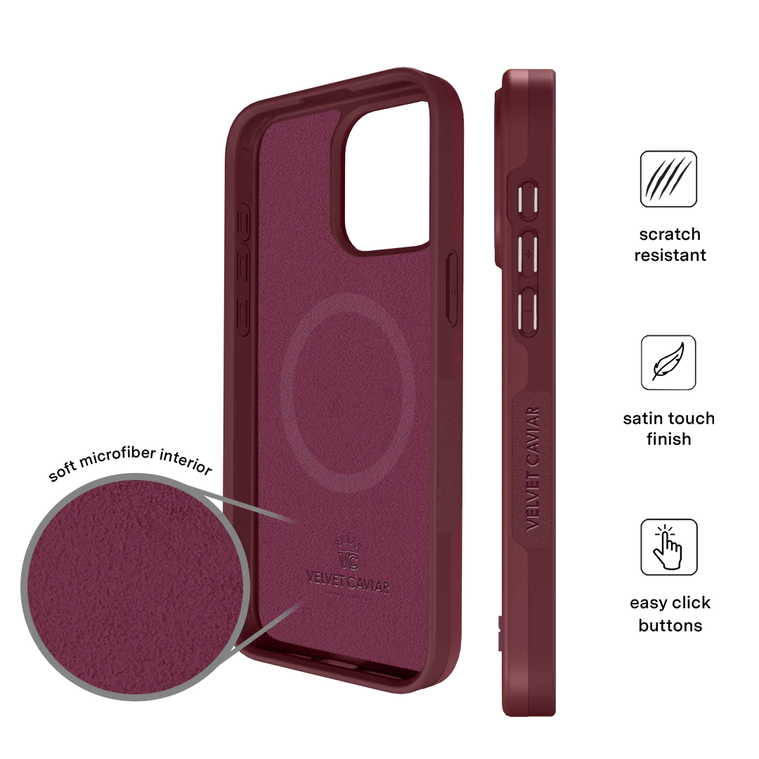 Burgundy 1990 iPhone Case - Image 47