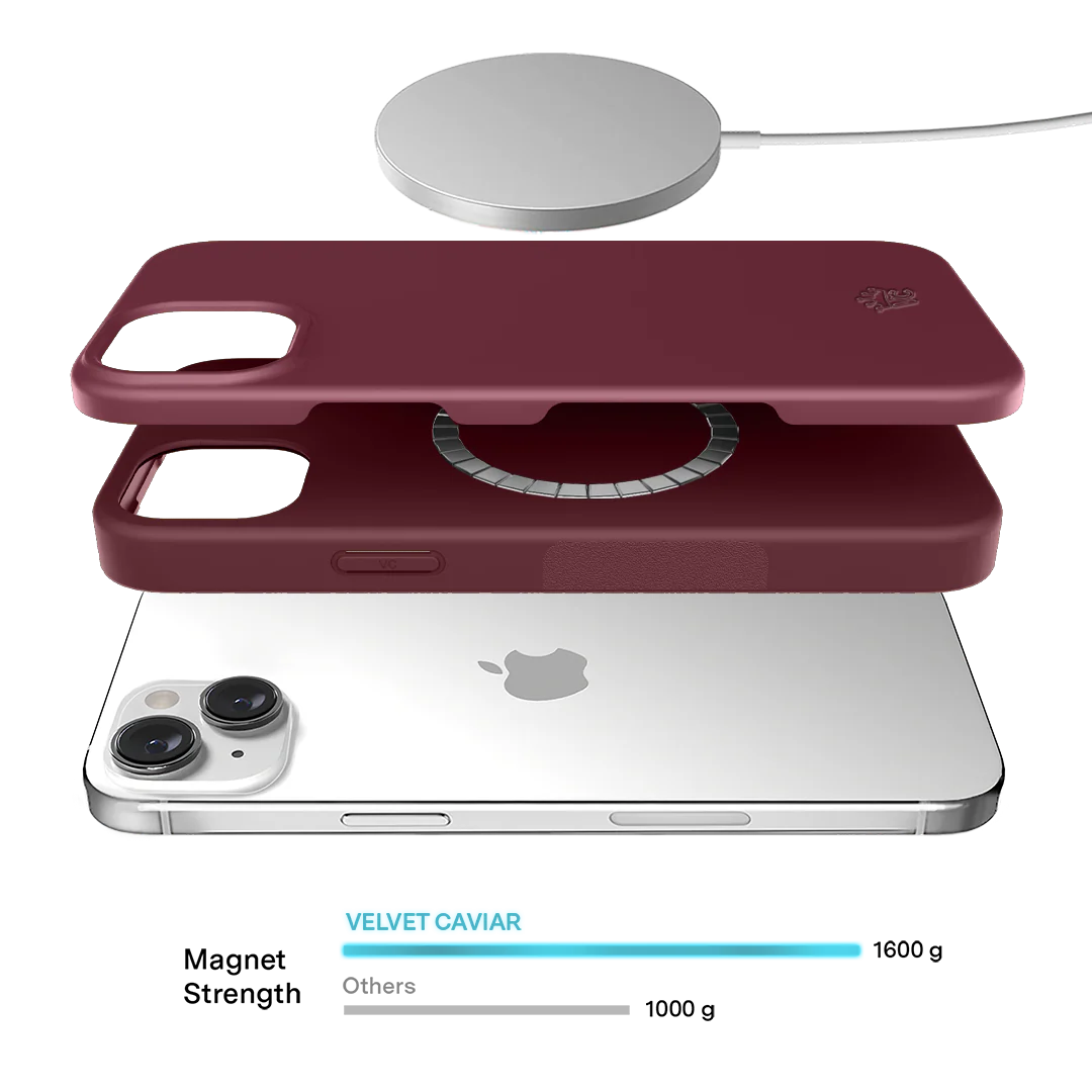 Burgundy 1990 iPhone Case - Image 51