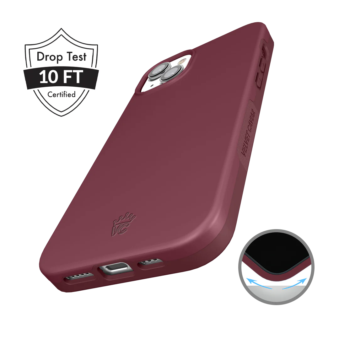 Burgundy 1990 iPhone Case - Image 58